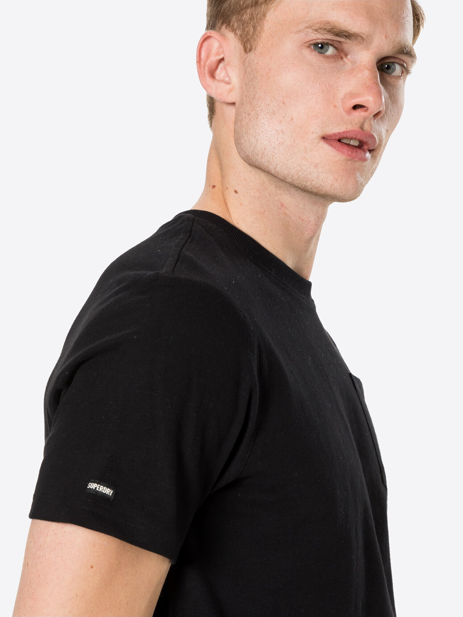 Superdry Tricou negru - Pled.ro