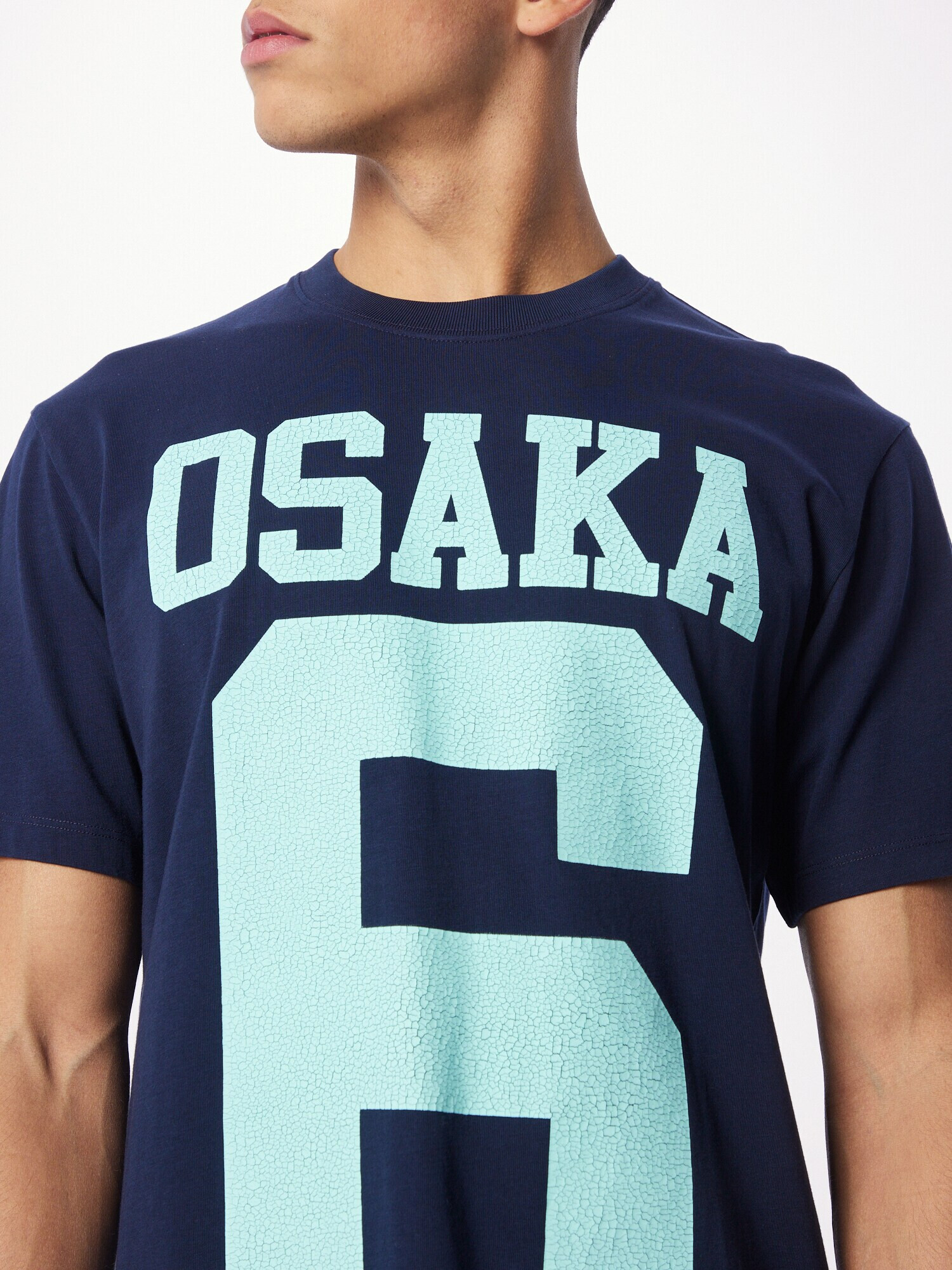 Superdry Tricou 'Osaka' albastru marin / albastru pastel - Pled.ro