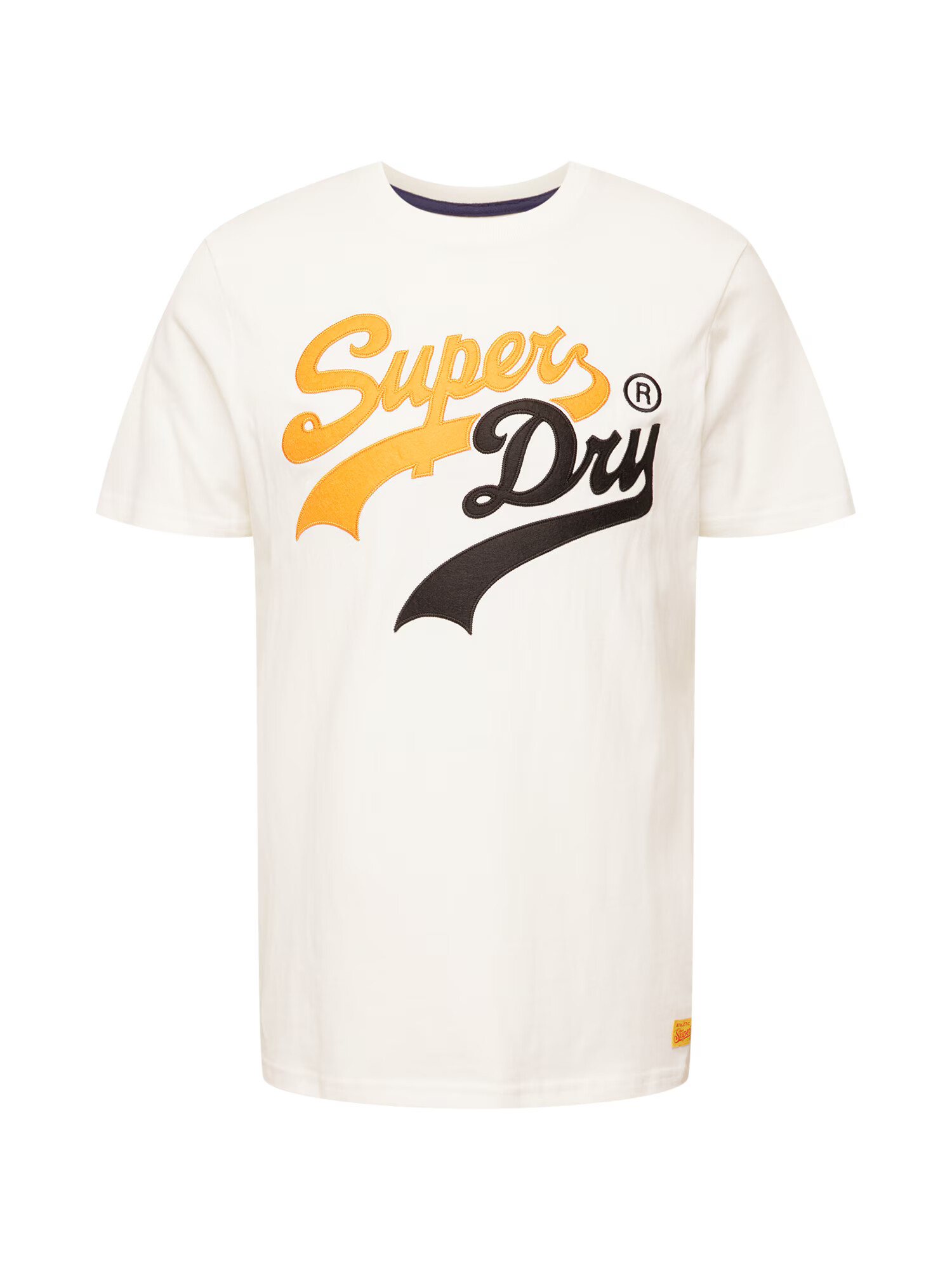 Superdry Tricou portocaliu / negru / alb - Pled.ro