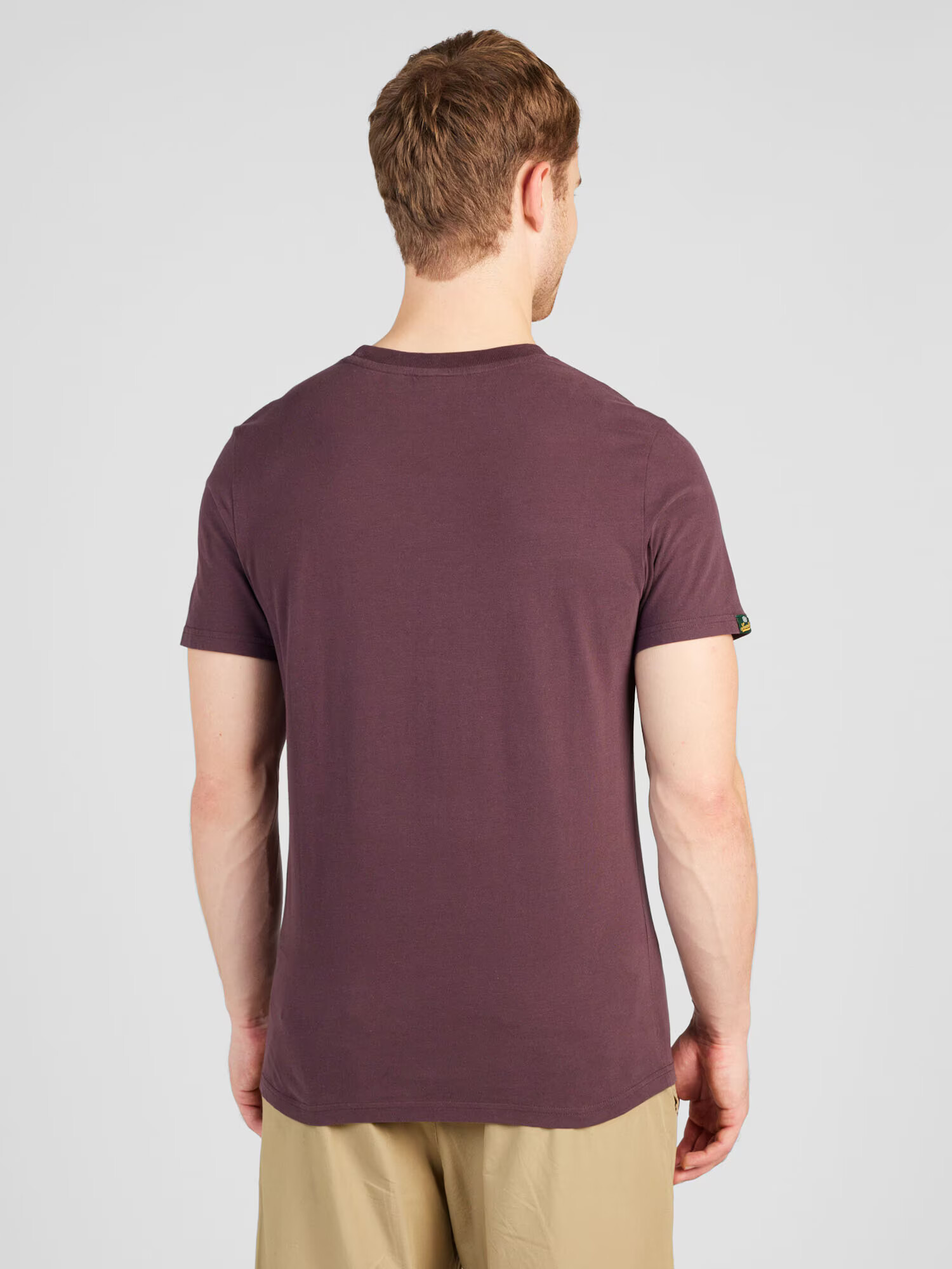 Superdry Tricou portocaliu / roșu burgundy - Pled.ro