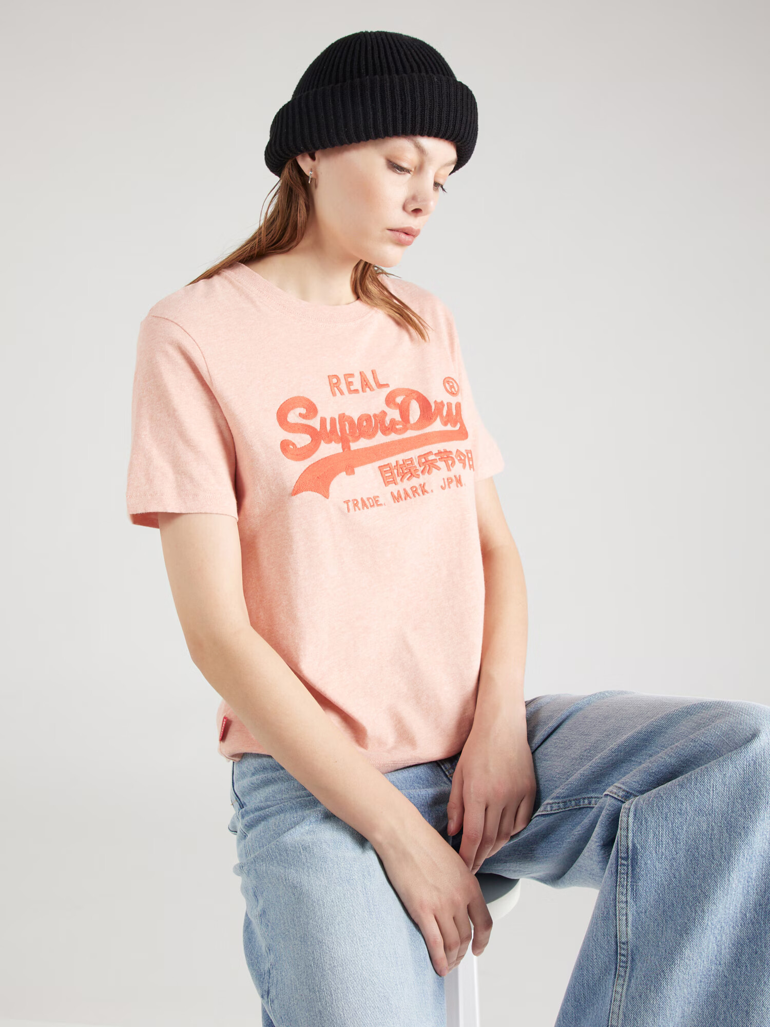 Superdry Tricou portocaliu / roz amestecat - Pled.ro