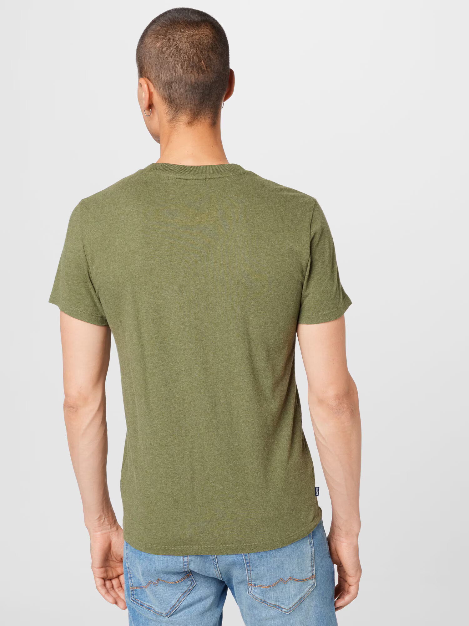 Superdry Tricou verde închis - Pled.ro