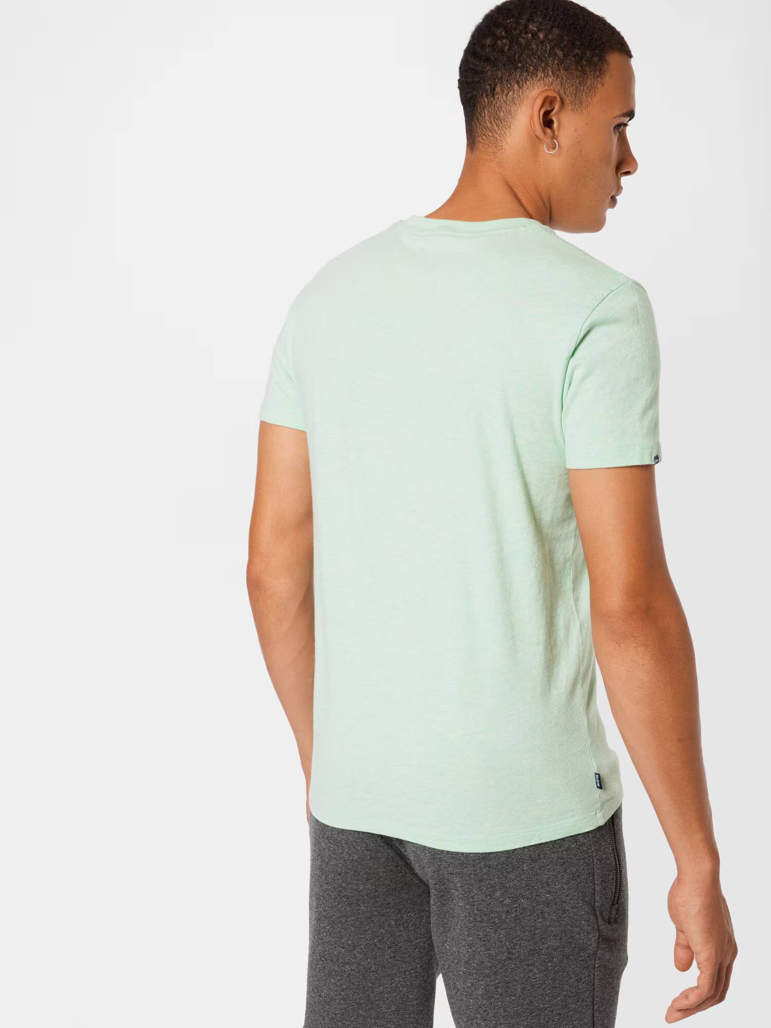 Superdry Tricou verde mentă - Pled.ro