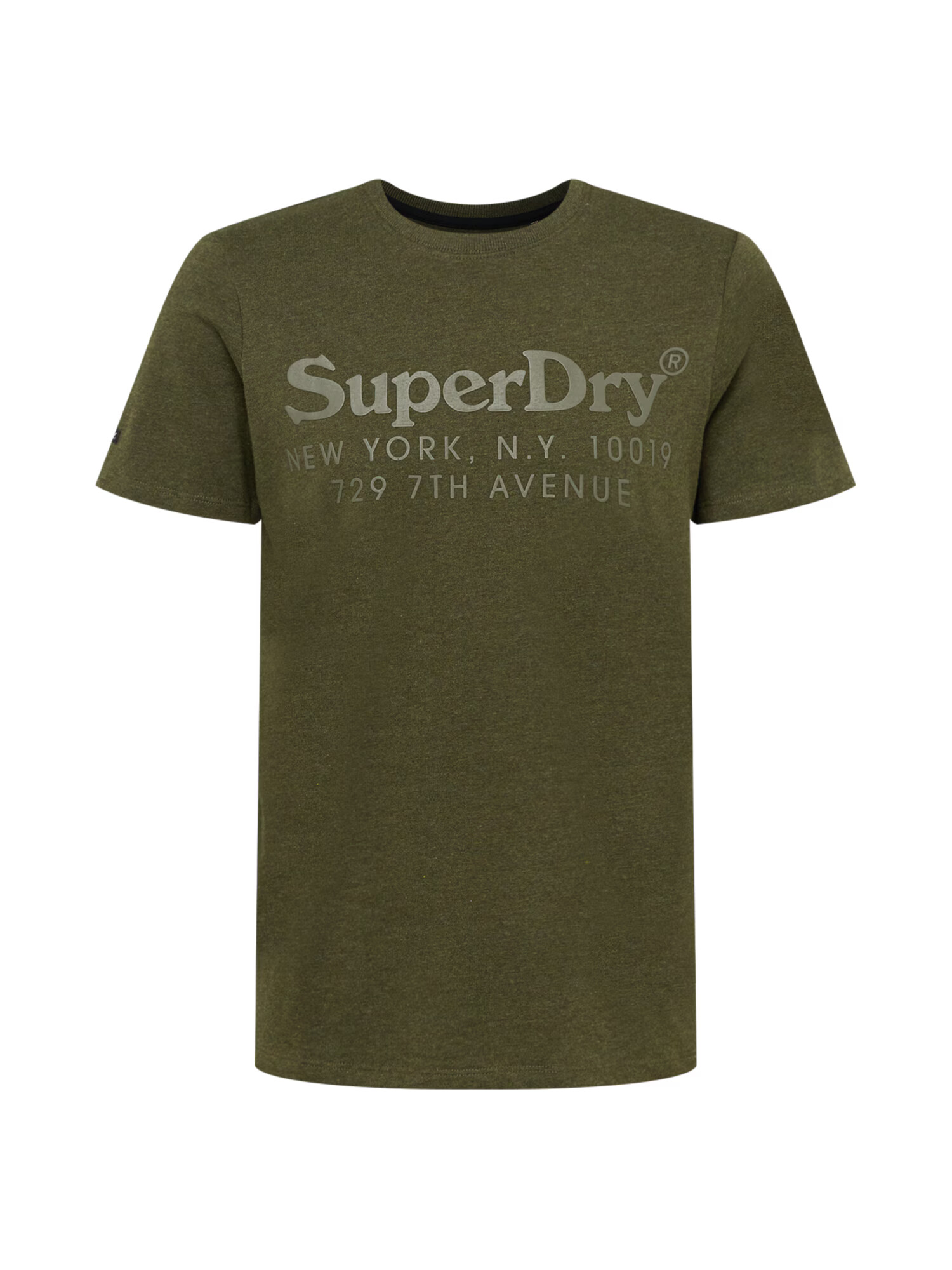 Superdry Tricou verde stuf - Pled.ro