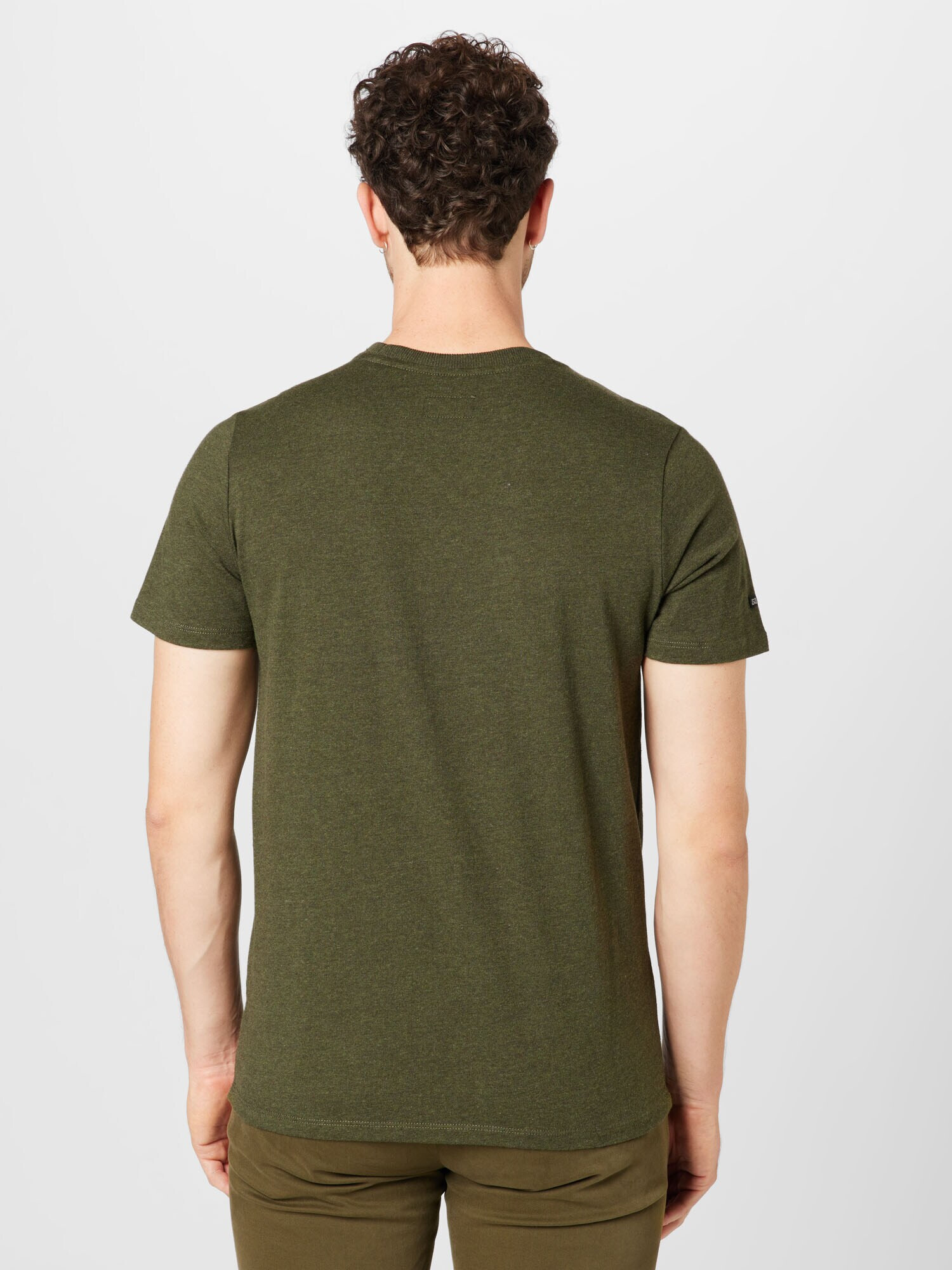 Superdry Tricou verde stuf - Pled.ro