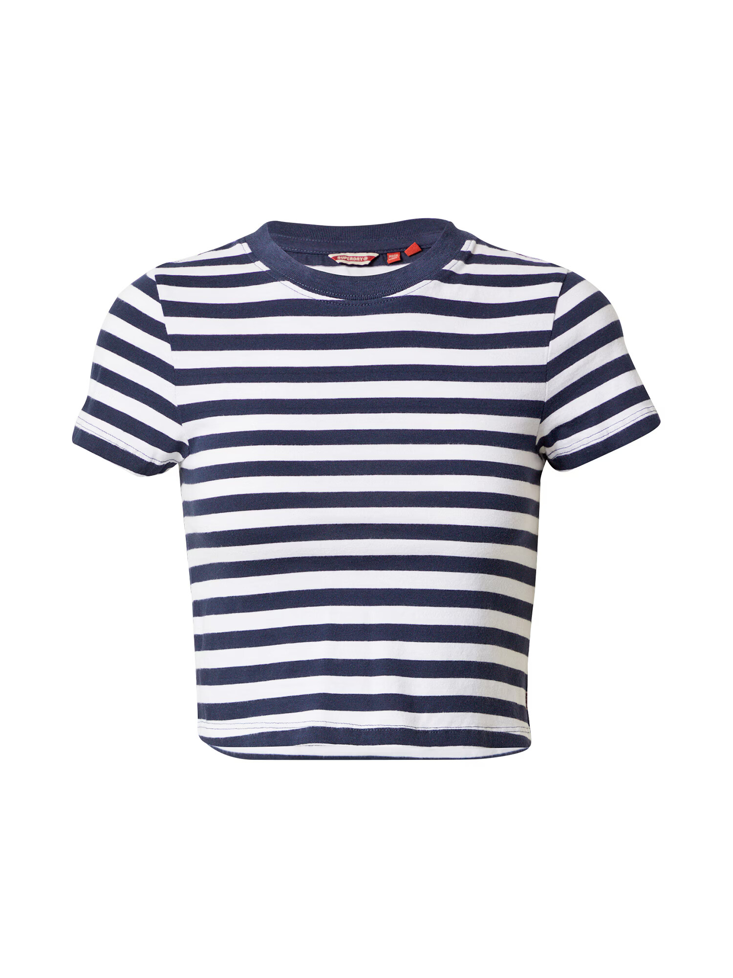 Superdry Tricou 'Vintage' bleumarin / alb - Pled.ro