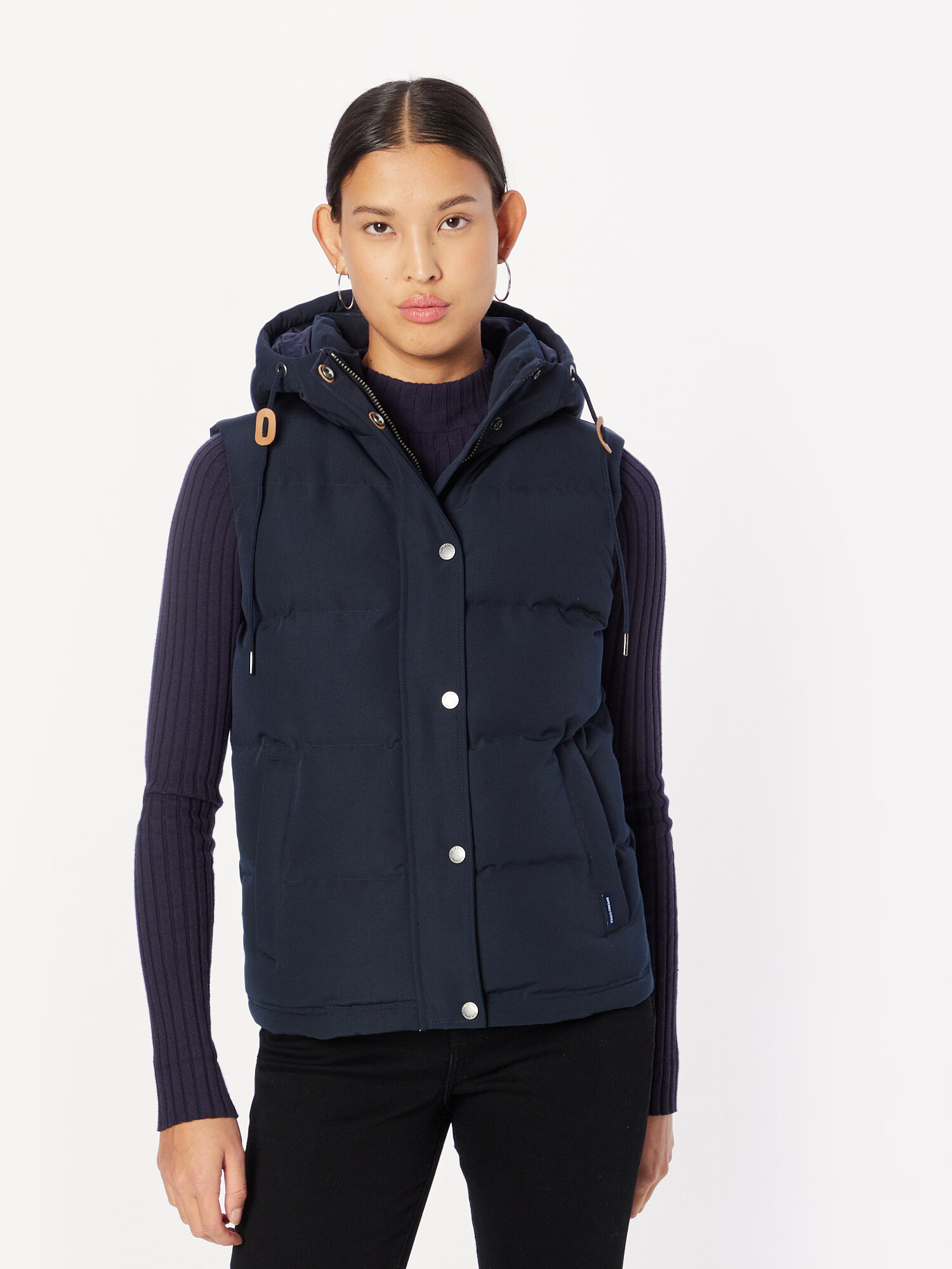 Superdry Vestă 'Vintage Everest' bleumarin / galben - Pled.ro