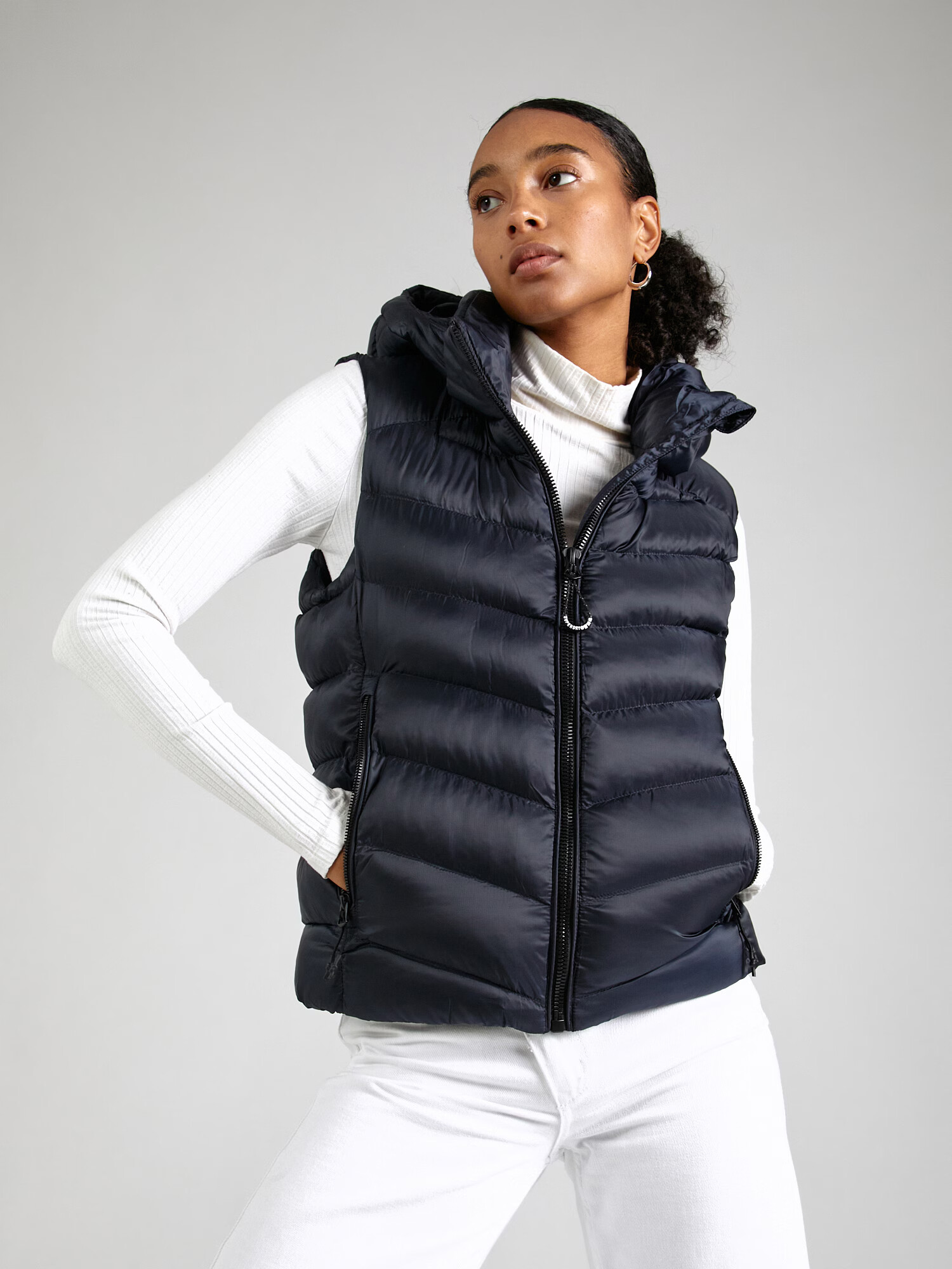 Superdry Vestă 'FUJI' bleumarin - Pled.ro