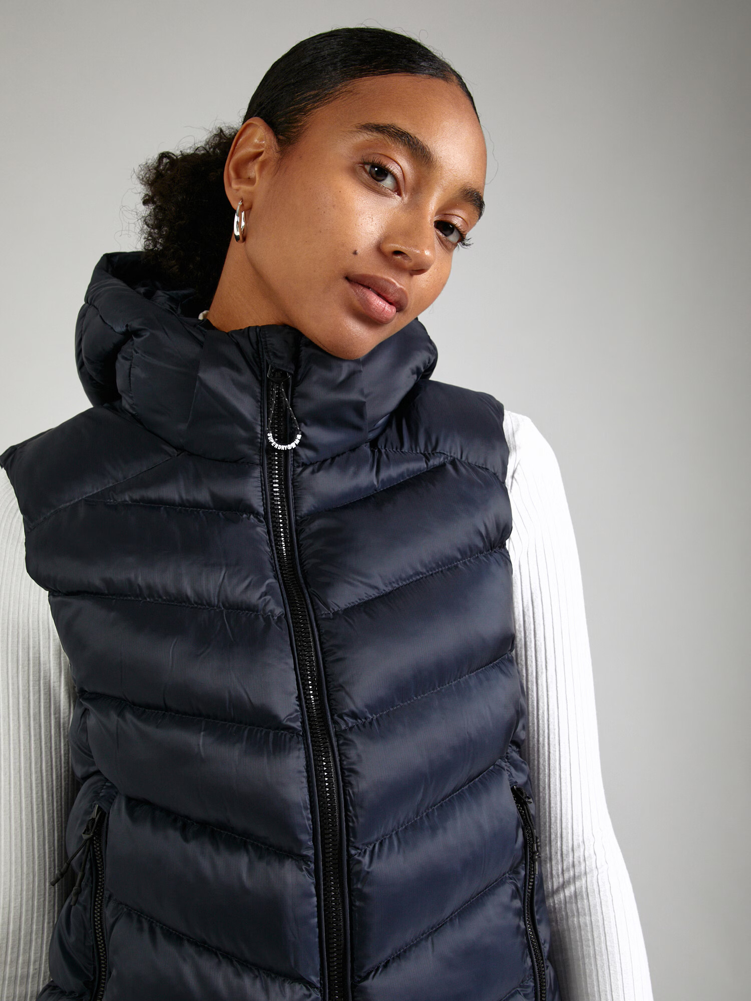 Superdry Vestă 'FUJI' bleumarin - Pled.ro