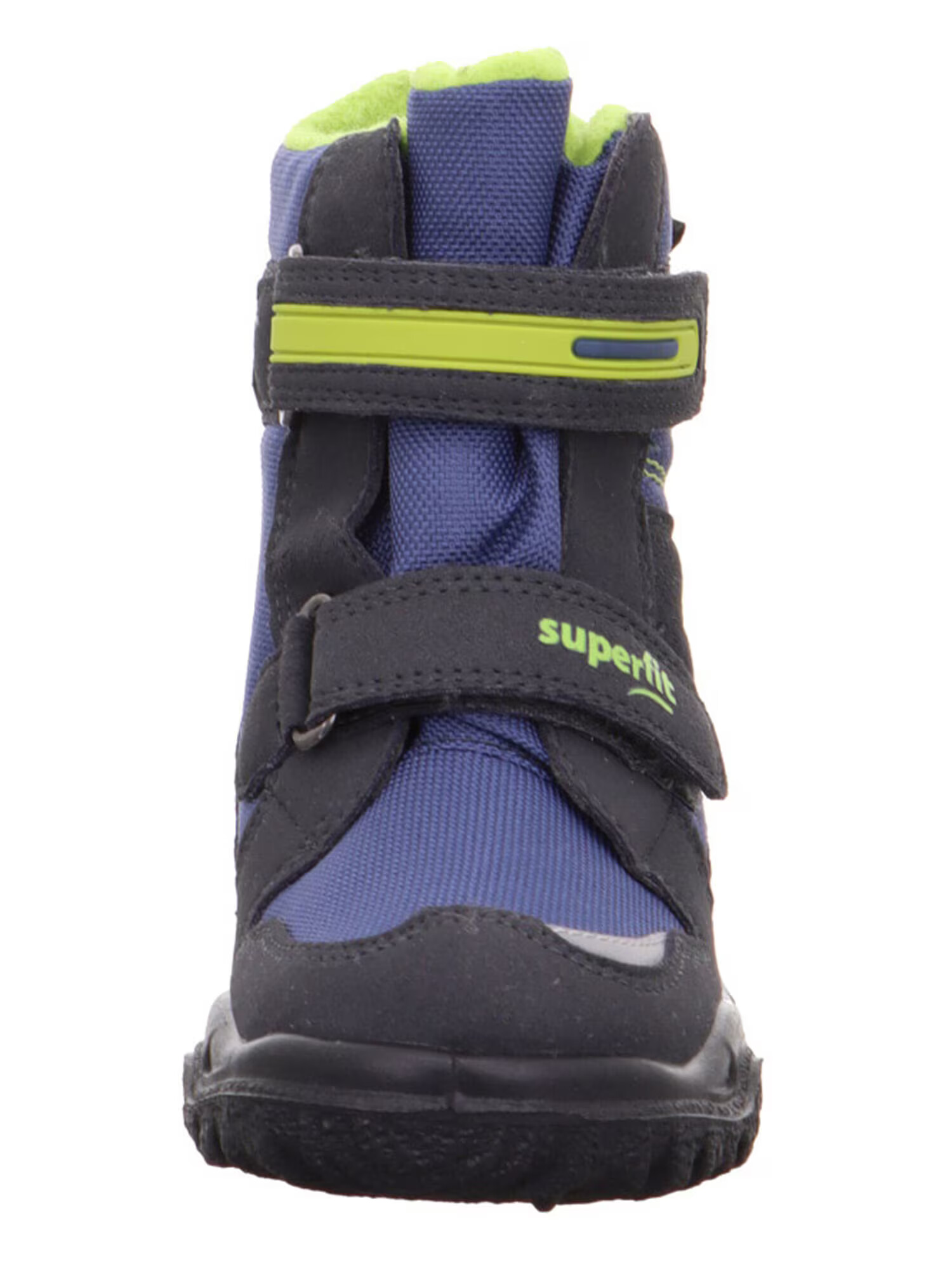 SUPERFIT Bocanci de zăpadă 'Husky' albastru / bleumarin / verde limetă - Pled.ro