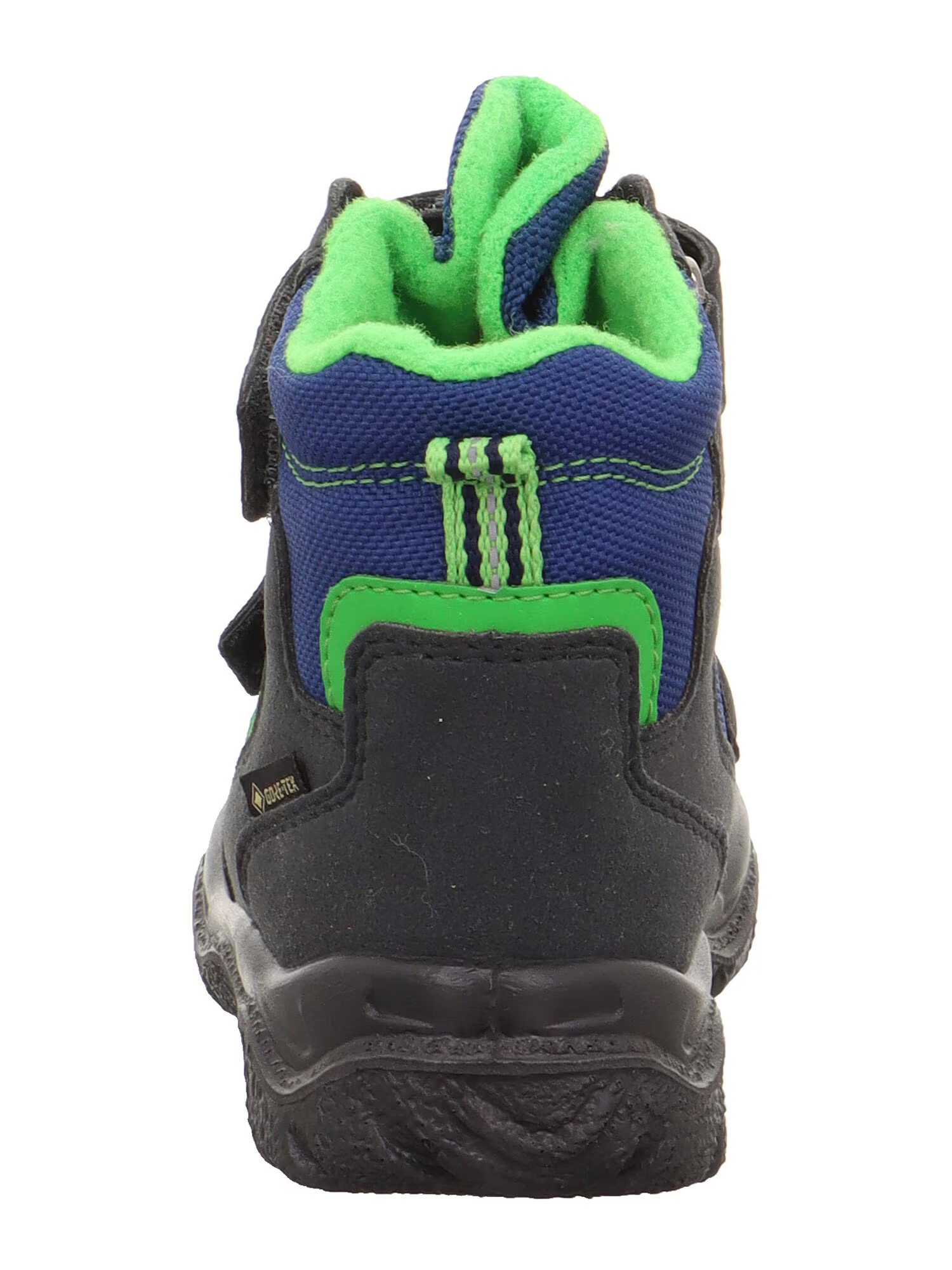 SUPERFIT Bocanci de zăpadă 'Husky' albastru cobalt / gri grafit / gri deschis / verde neon - Pled.ro