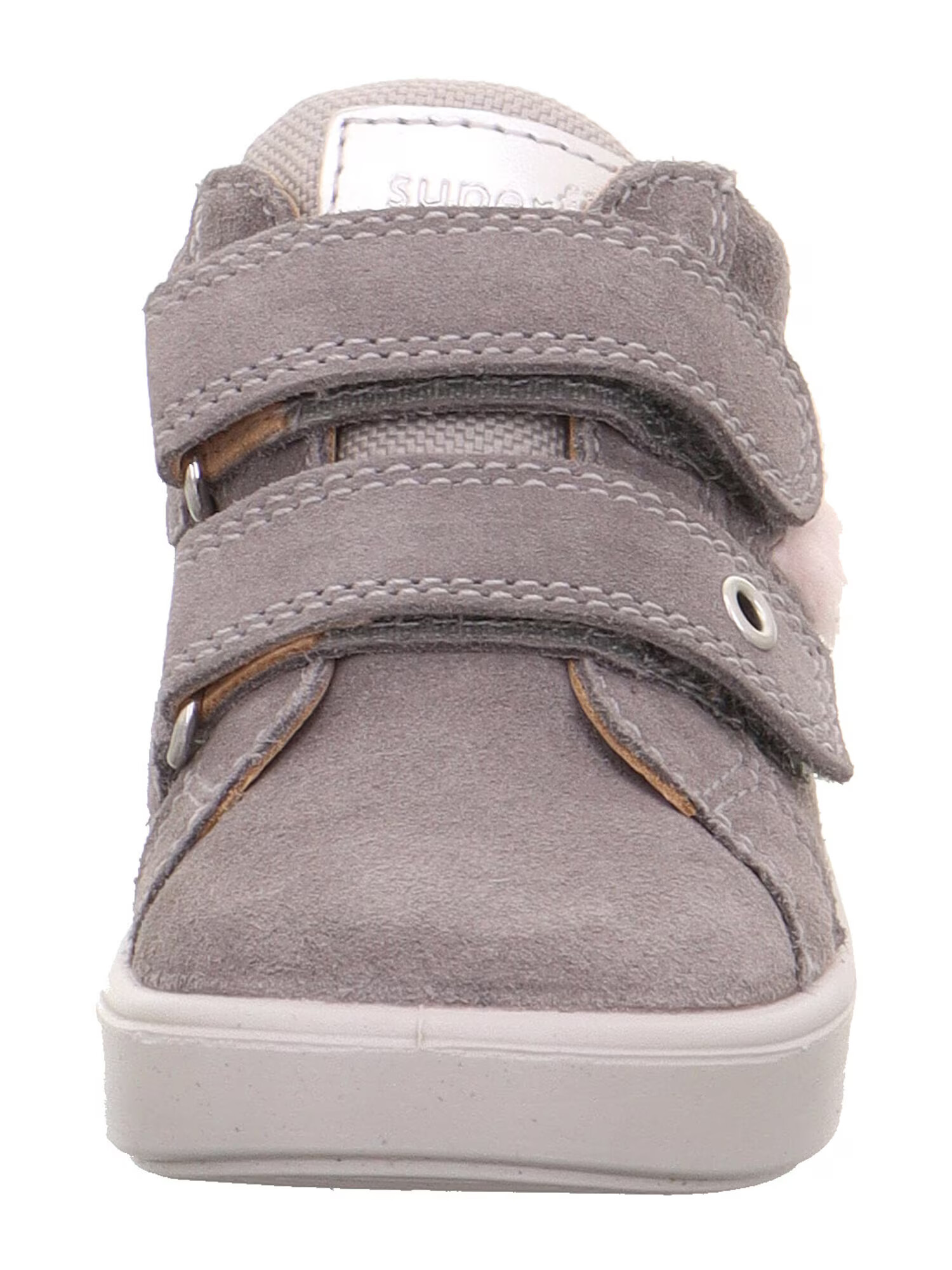 SUPERFIT Sneaker 'Supies' gri taupe / roz / alb - Pled.ro