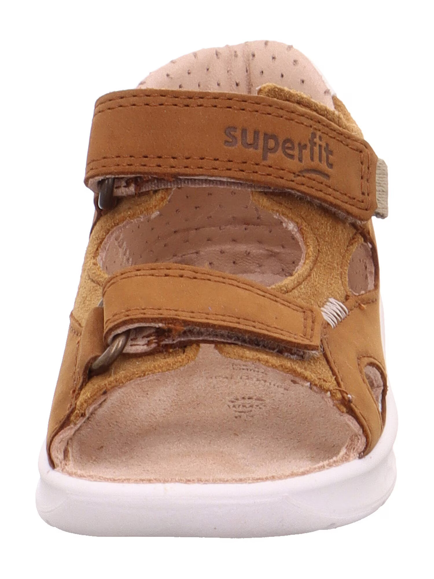 SUPERFIT Pantofi deschiși 'Lagoon' maro caramel / ocru / alb - Pled.ro