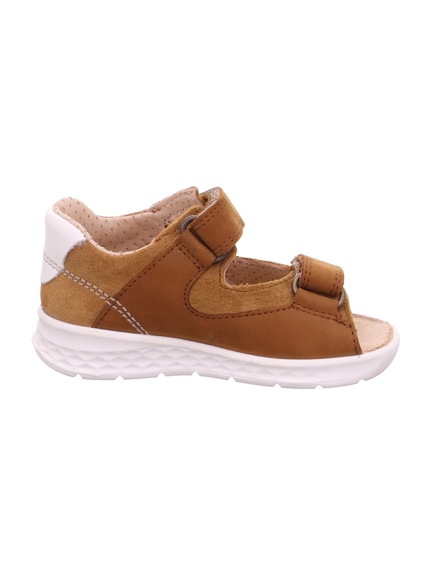 SUPERFIT Pantofi deschiși 'Lagoon' maro caramel / ocru / alb - Pled.ro