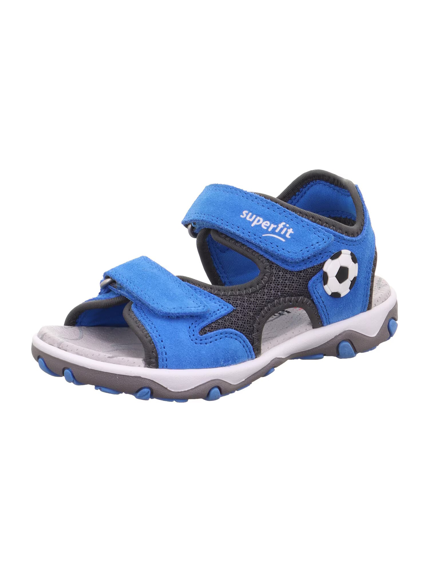 SUPERFIT Pantofi deschiși 'MIKE' albastru / albastru închis / negru / alb - Pled.ro