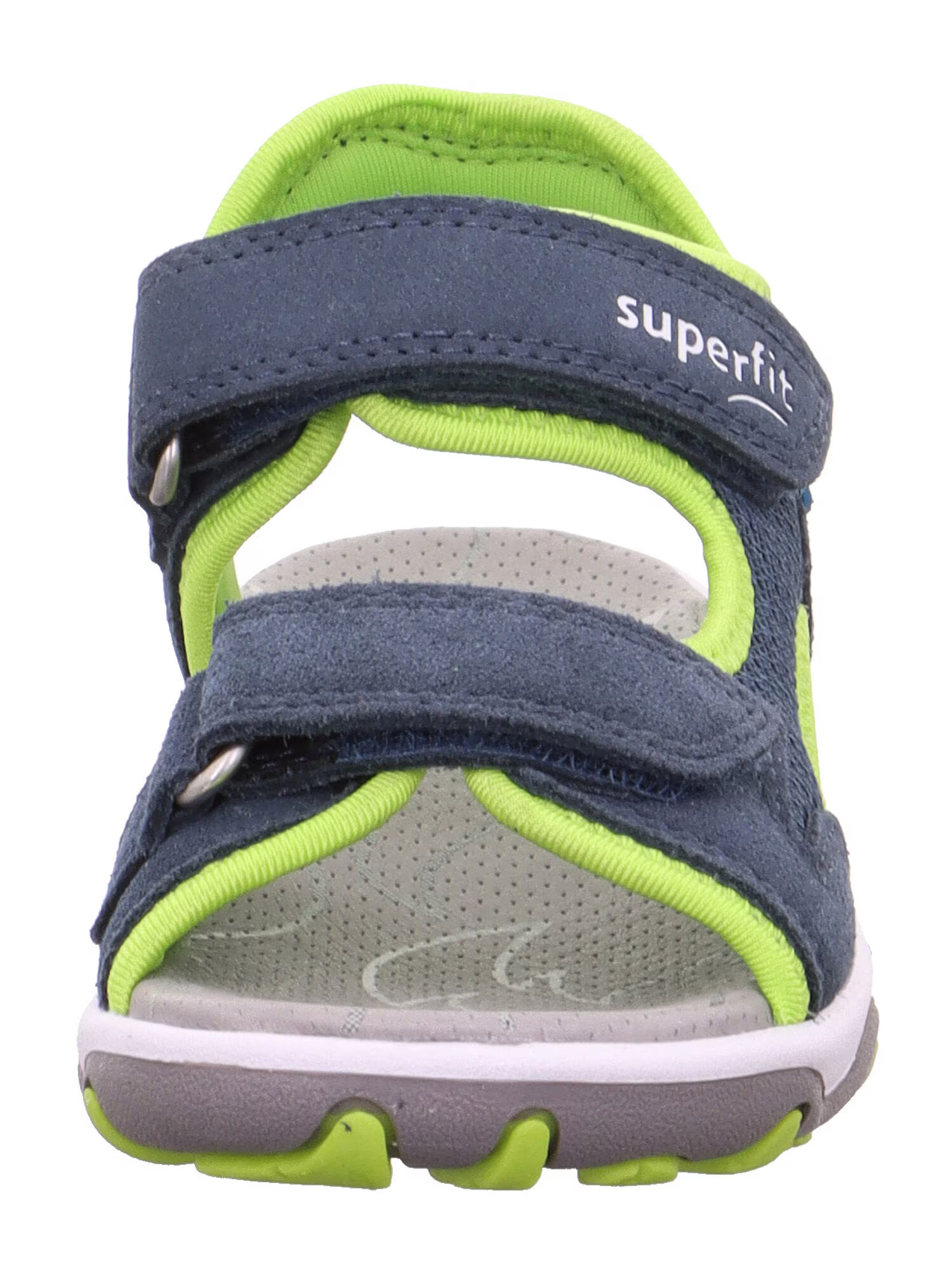 SUPERFIT Pantofi deschiși ''Mike 3.0' albastru închis / verde măr / portocaliu închis / alb - Pled.ro