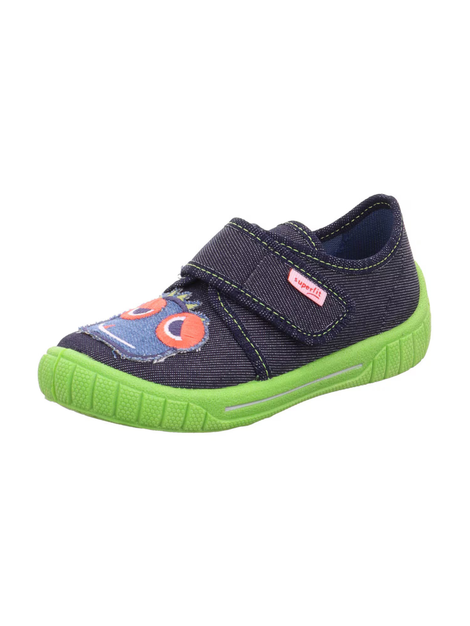 SUPERFIT Papuci de casă 'BILL' albastru marin / albastru porumbel / verde kiwi / portocaliu - Pled.ro