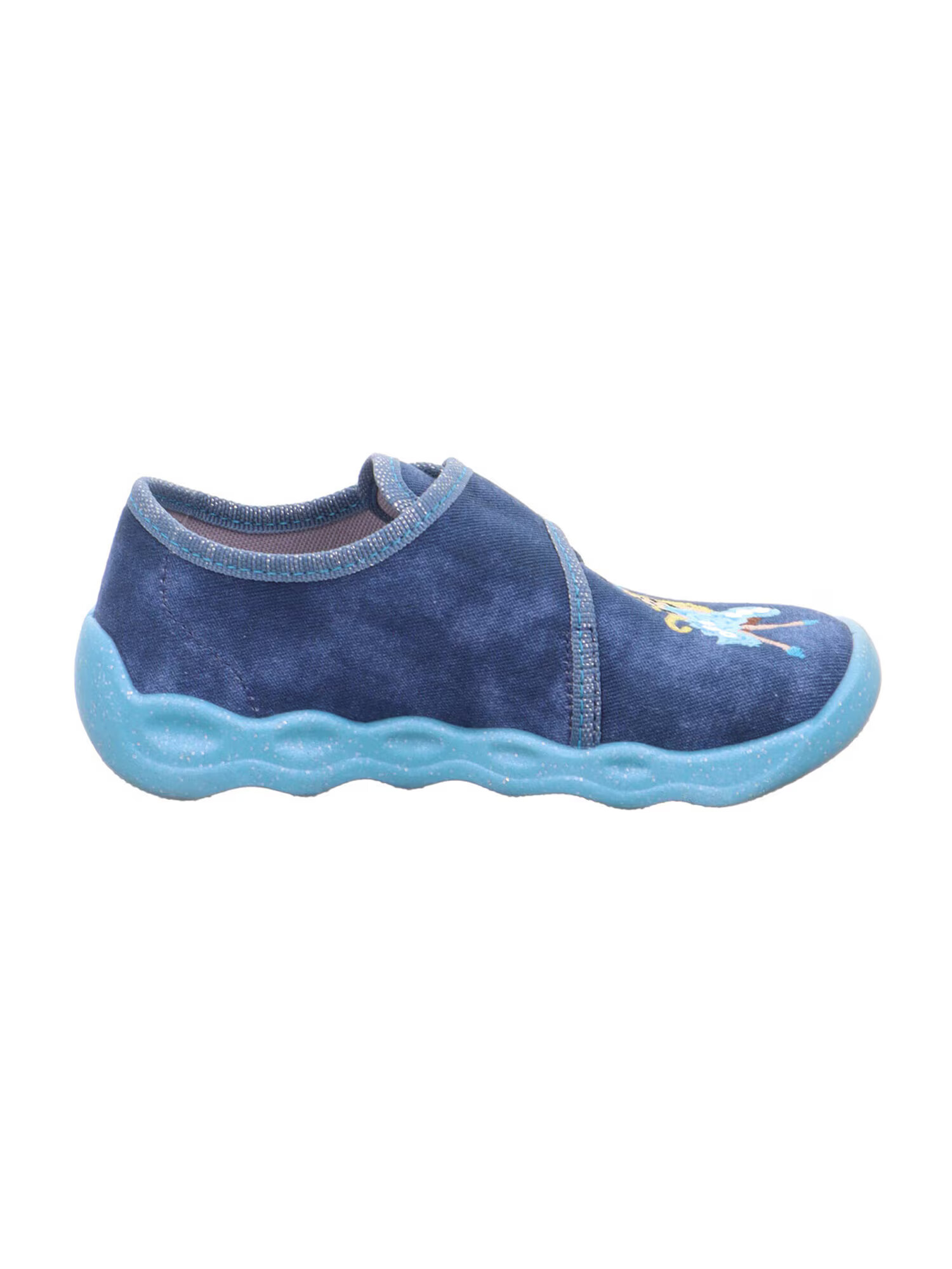 SUPERFIT Pantofi 'Bubble' bleumarin / albastru deschis / galben / alb - Pled.ro