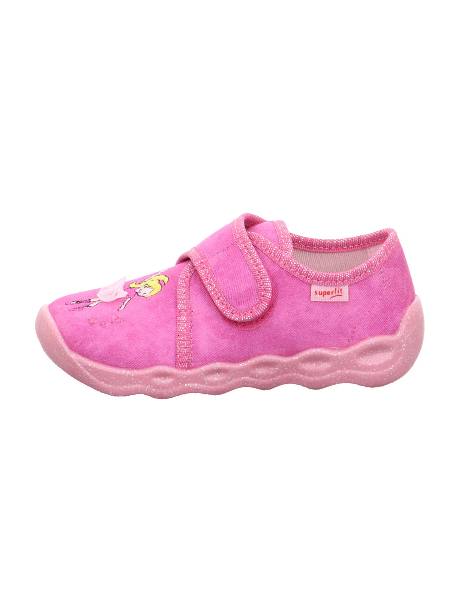 SUPERFIT Pantofi 'Bubble' galben / roz / roz - Pled.ro