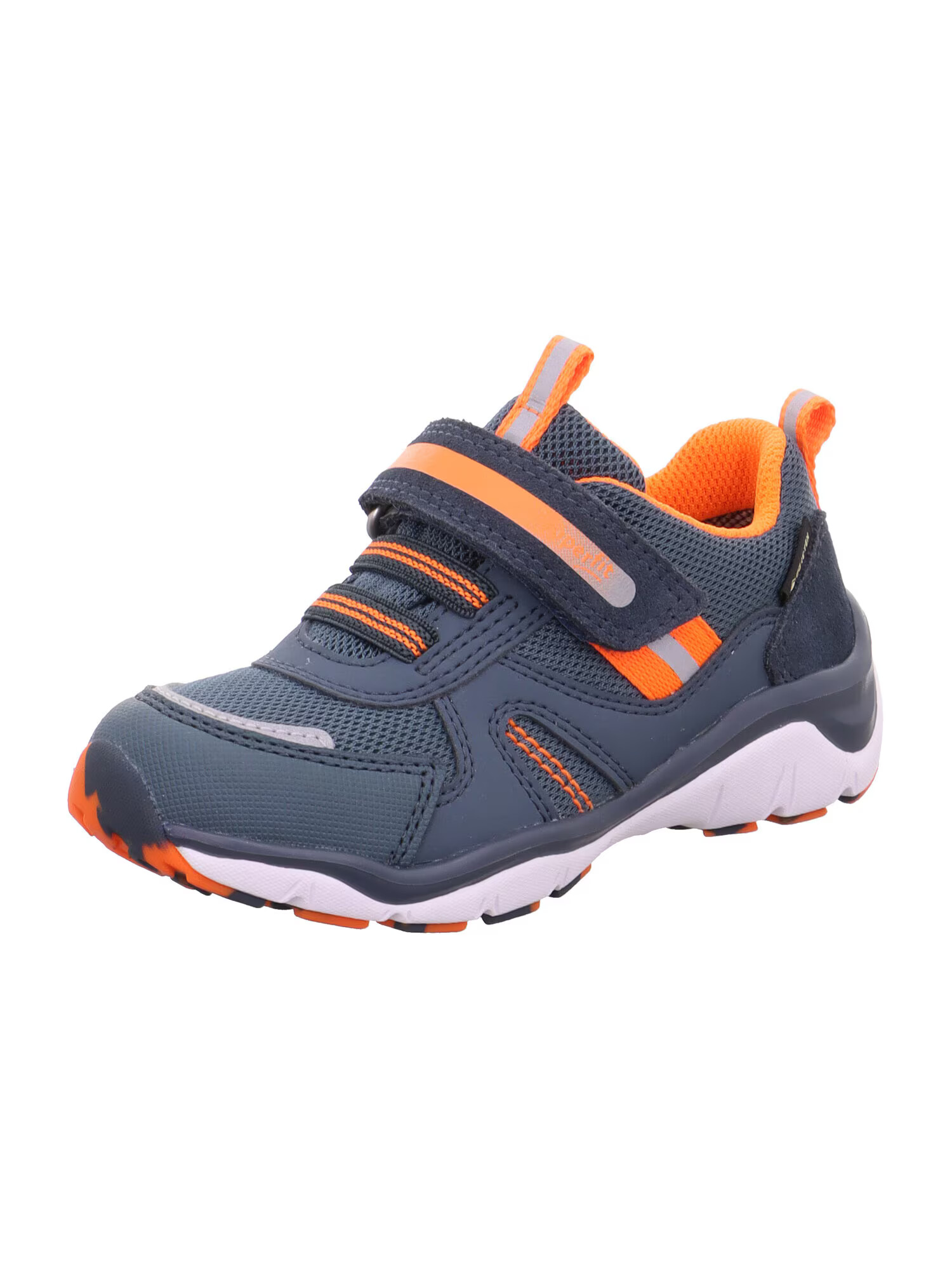 SUPERFIT Sneaker albastru / gri argintiu / portocaliu - Pled.ro