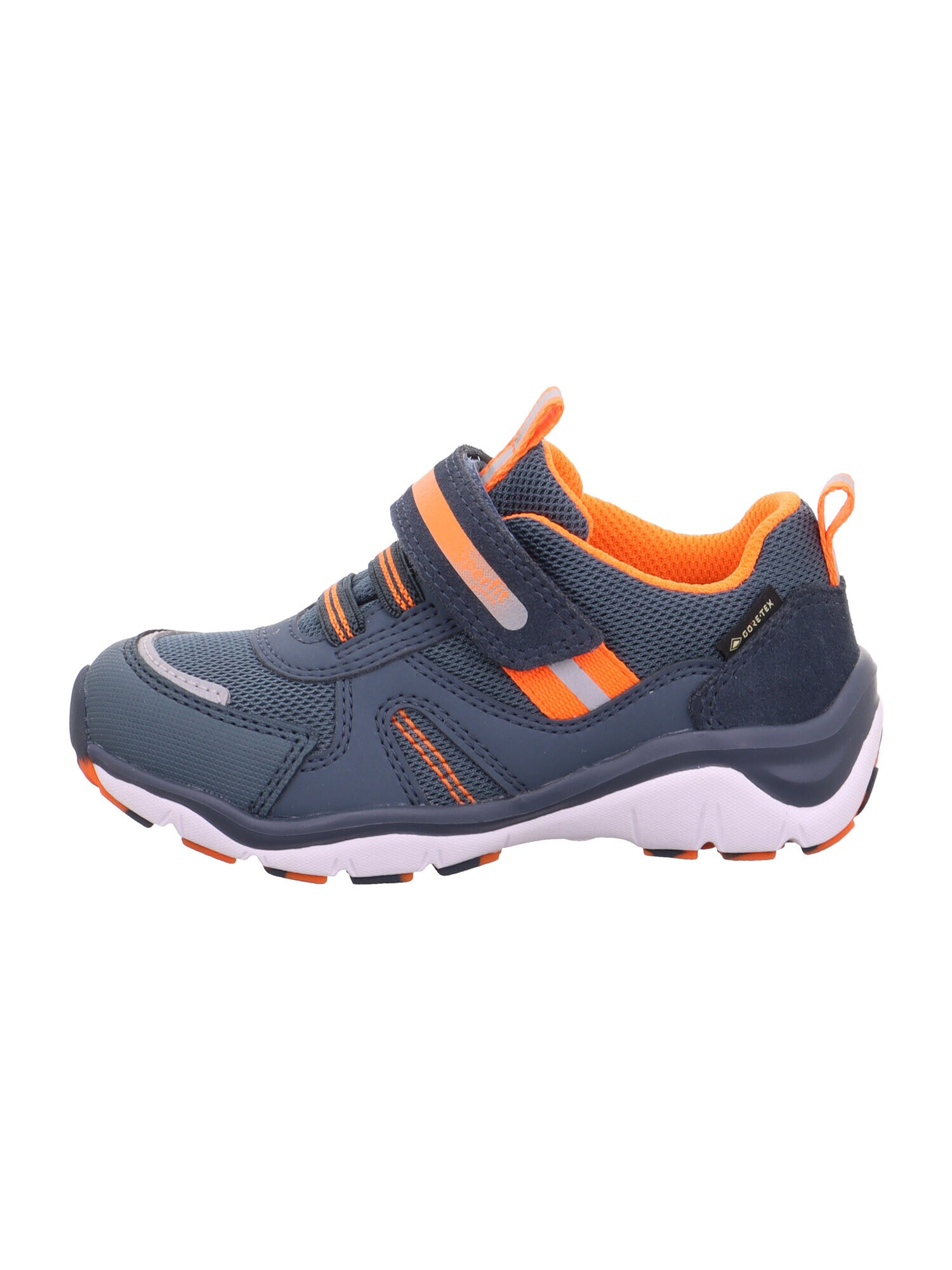 SUPERFIT Sneaker albastru / gri argintiu / portocaliu - Pled.ro