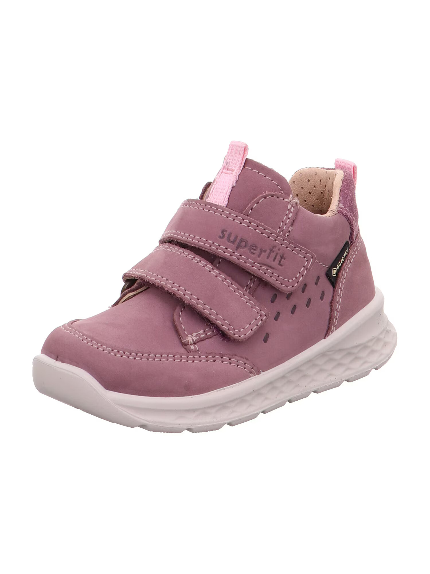 SUPERFIT Sneaker 'Breeze' roz / roz pal / negru / alb - Pled.ro