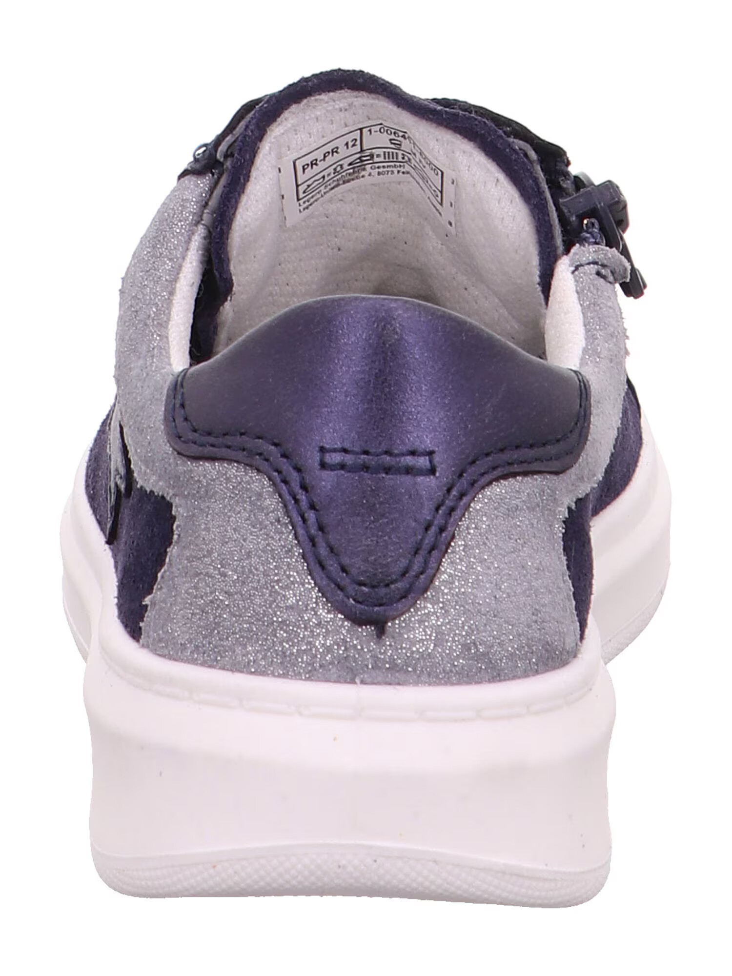 SUPERFIT Sneaker 'COSMO' albastru / gri argintiu / albastru violet - Pled.ro