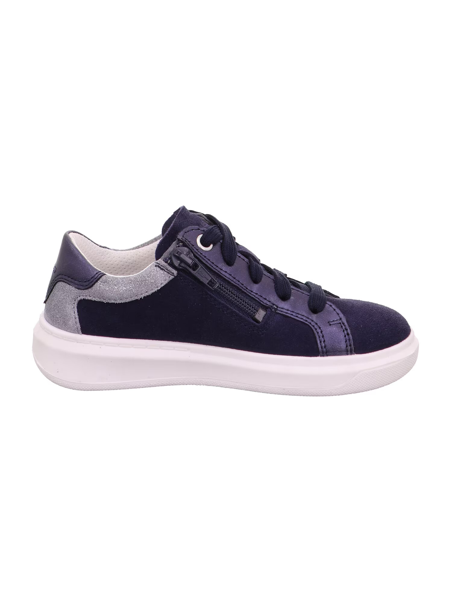 SUPERFIT Sneaker 'COSMO' albastru / gri argintiu / albastru violet - Pled.ro