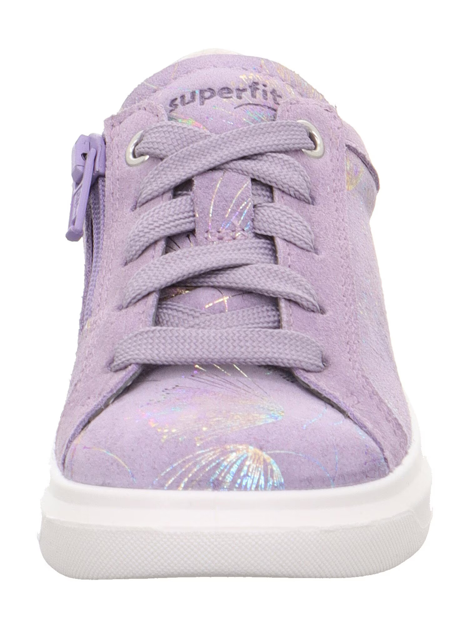 SUPERFIT Sneaker 'Cosmo' azuriu / mov liliachiu / portocaliu / alb - Pled.ro