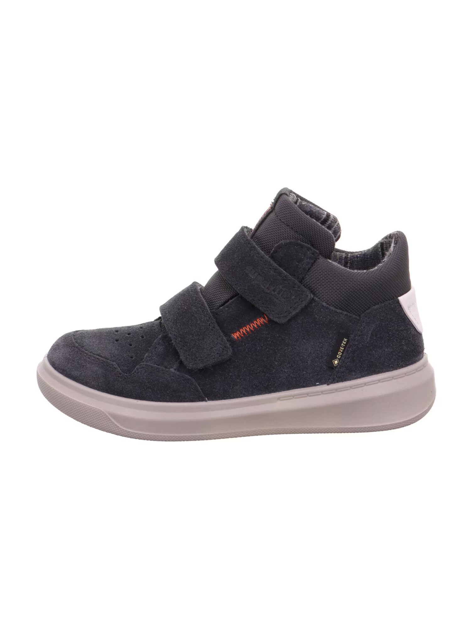 SUPERFIT Sneaker 'COSMO' gri închis / portocaliu / alb - Pled.ro