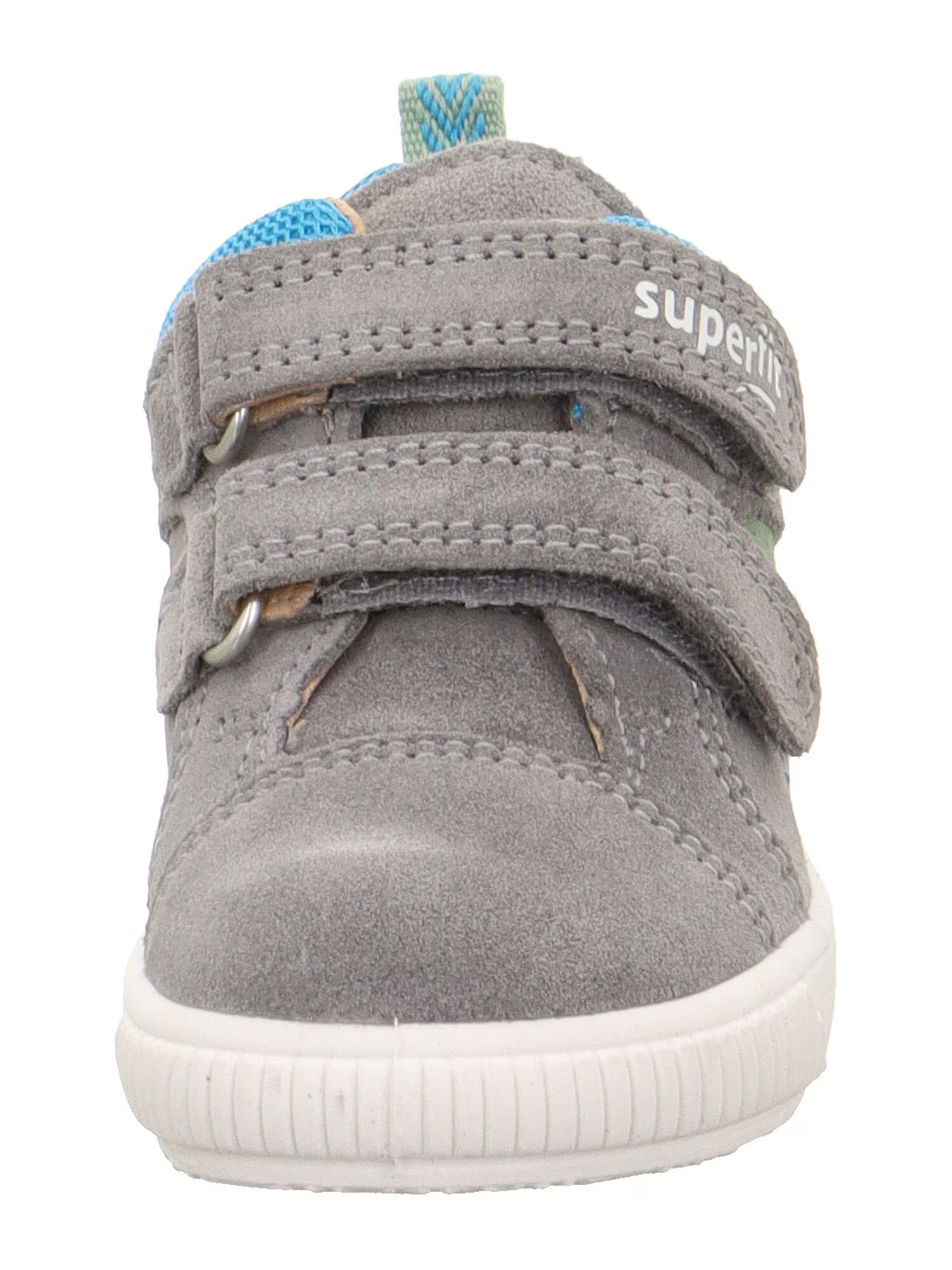 SUPERFIT Sneaker 'MOPPY' albastru deschis / gri / verde deschis / alb - Pled.ro