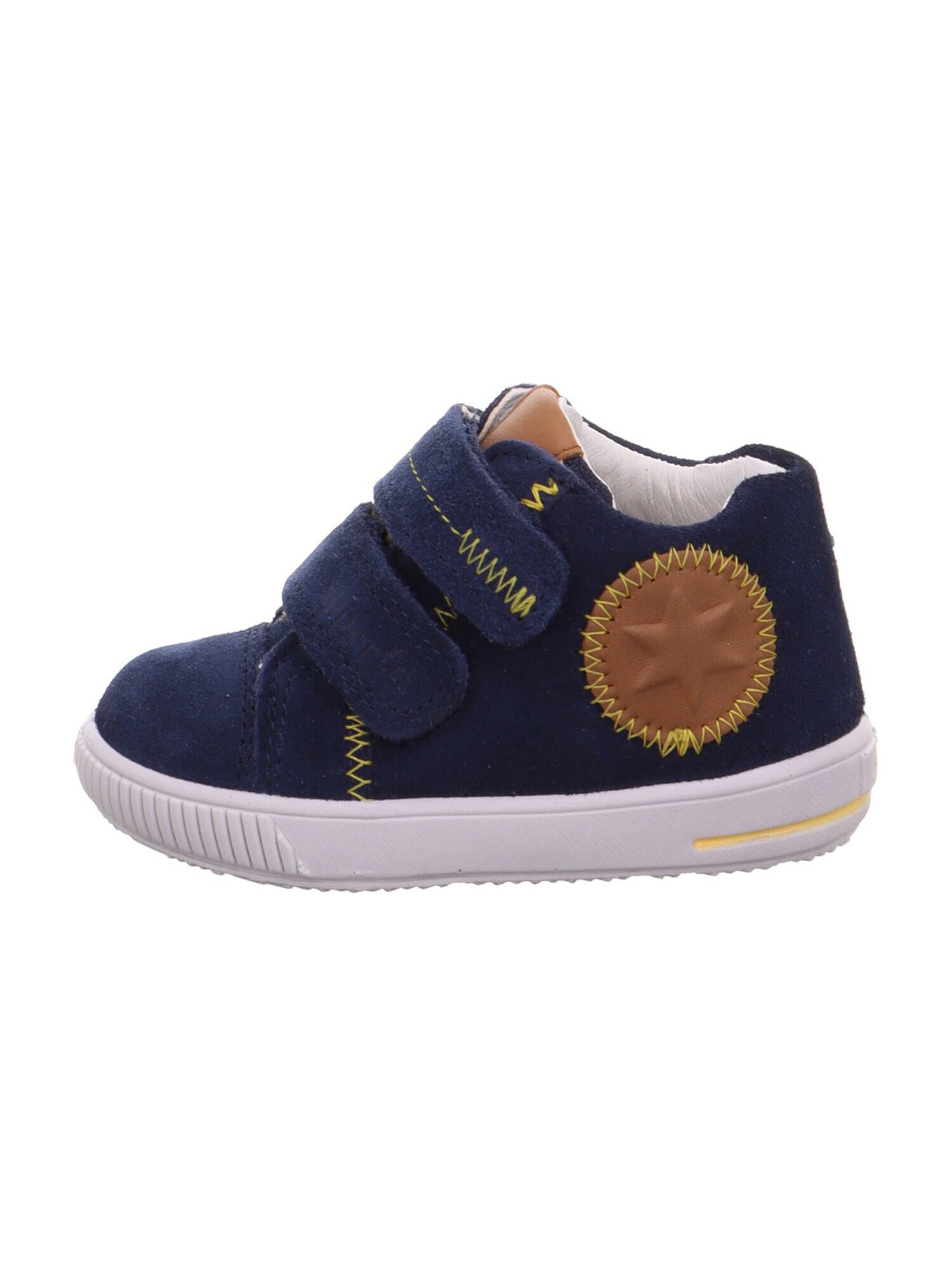 SUPERFIT Sneaker 'Moppy' bleumarin / maro - Pled.ro