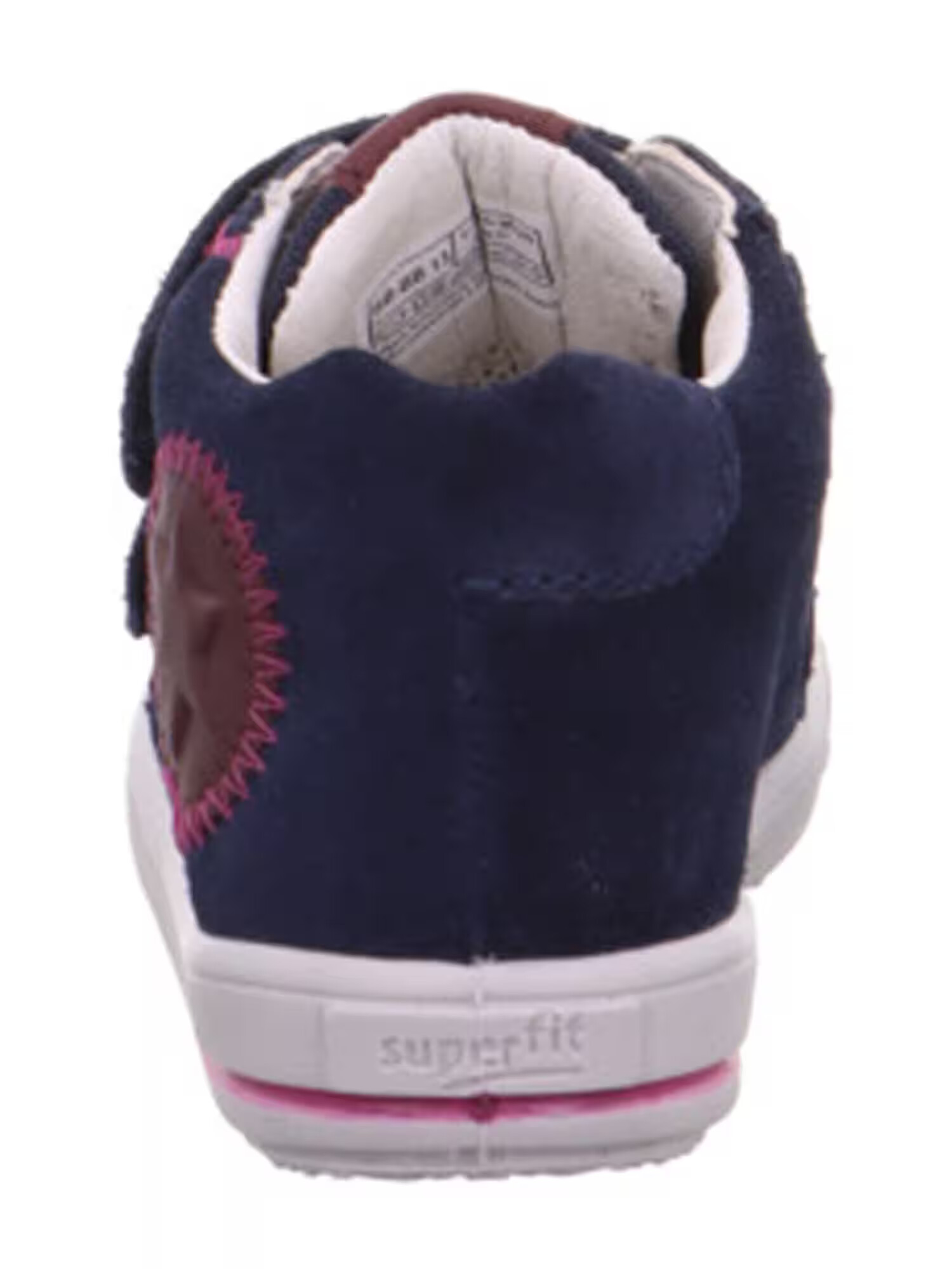 SUPERFIT Sneaker 'MOPPY' bleumarin / roșu burgundy - Pled.ro