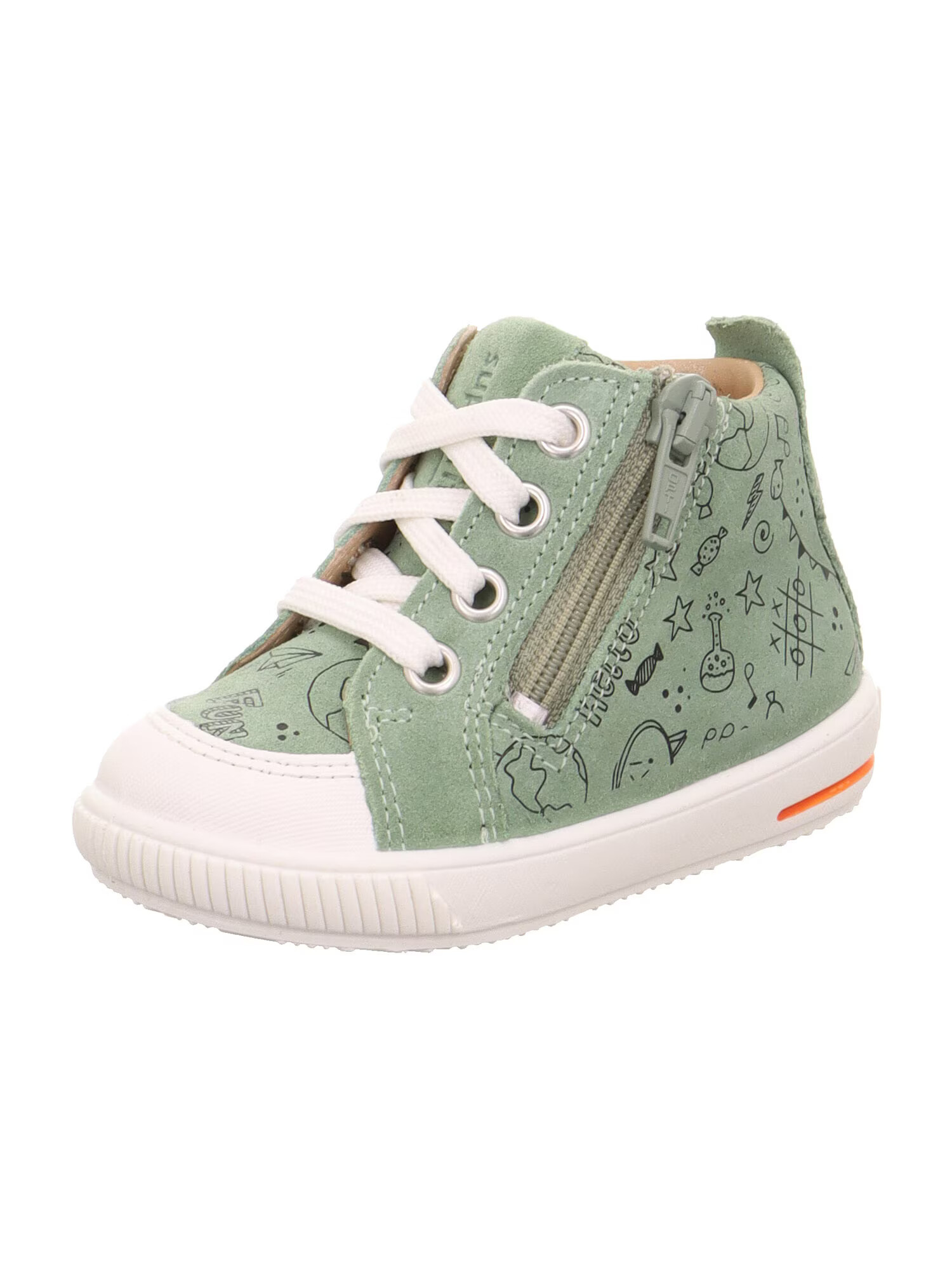 SUPERFIT Sneaker 'MOPPY' verde deschis - Pled.ro