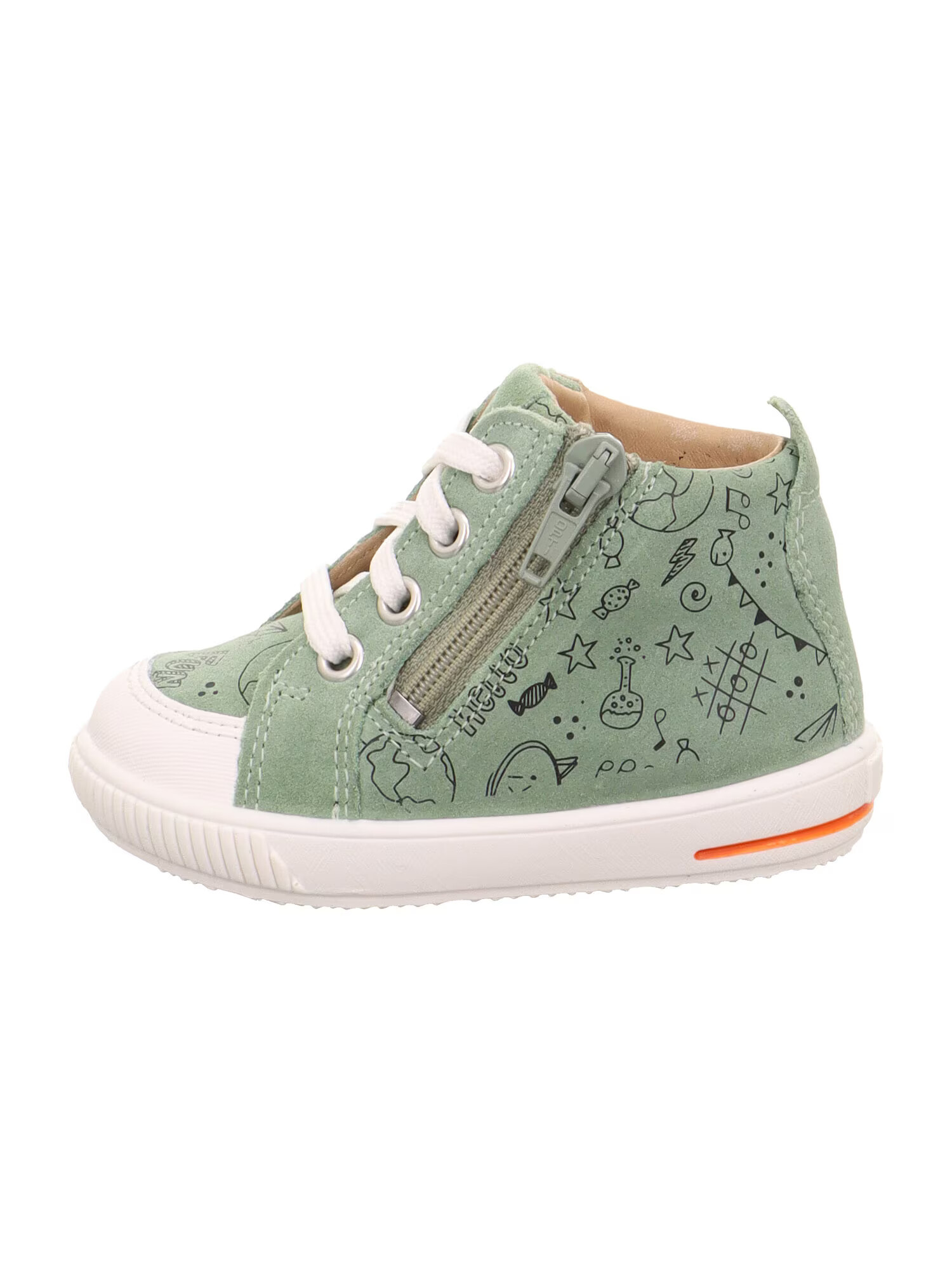 SUPERFIT Sneaker 'MOPPY' verde deschis - Pled.ro