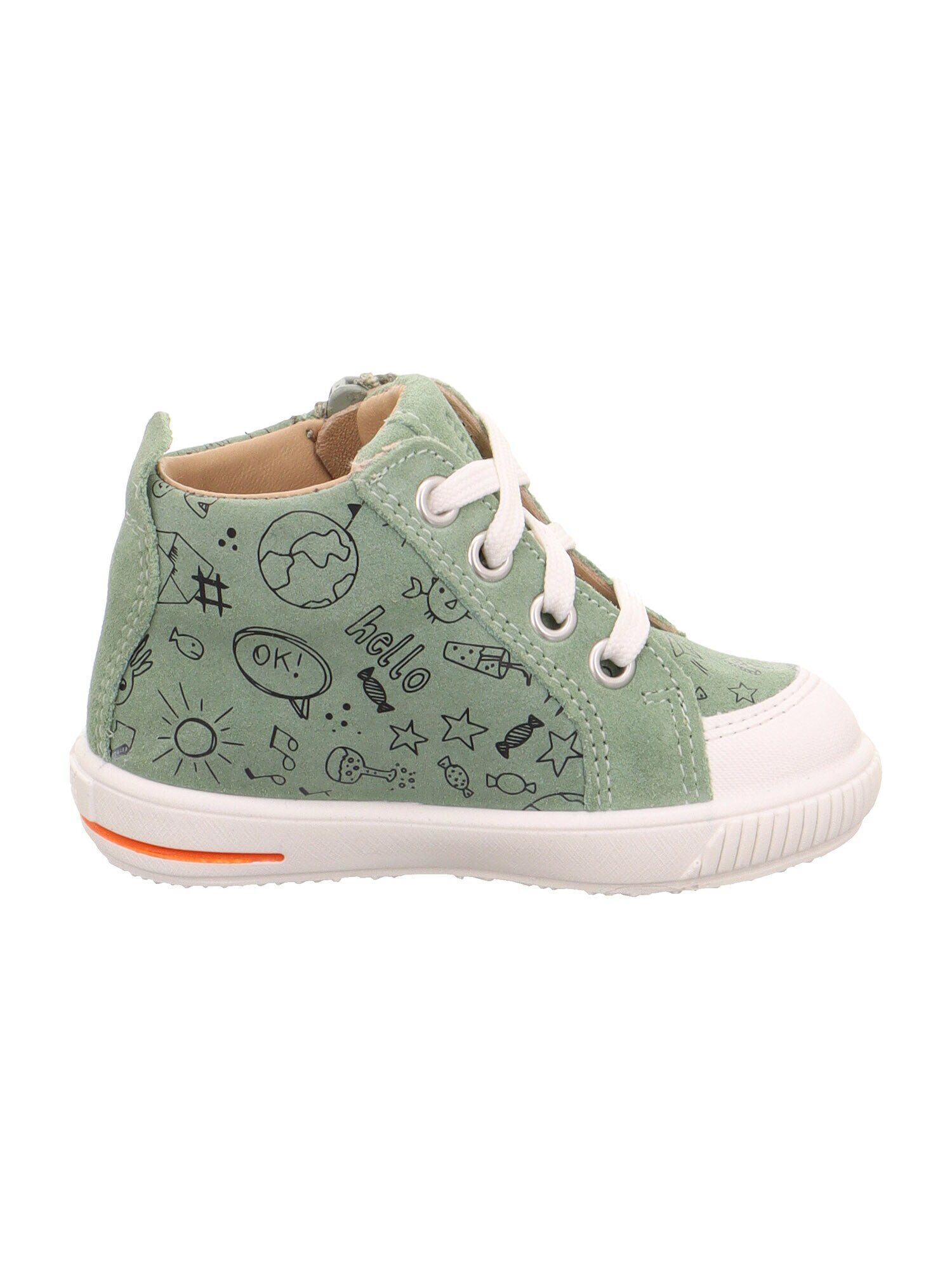 SUPERFIT Sneaker 'MOPPY' verde deschis - Pled.ro