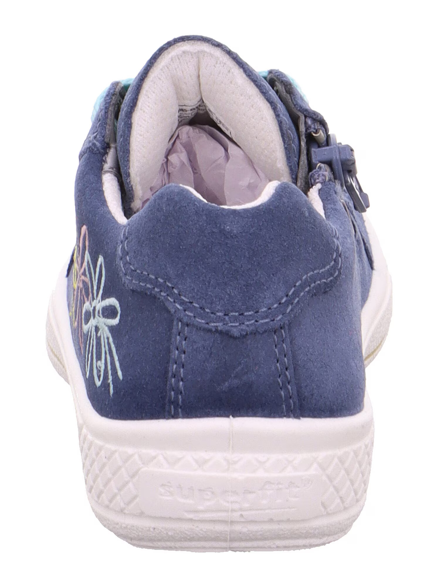 SUPERFIT Sneaker 'Tensy' albastru marin / albastru deschis / galben / mov deschis - Pled.ro