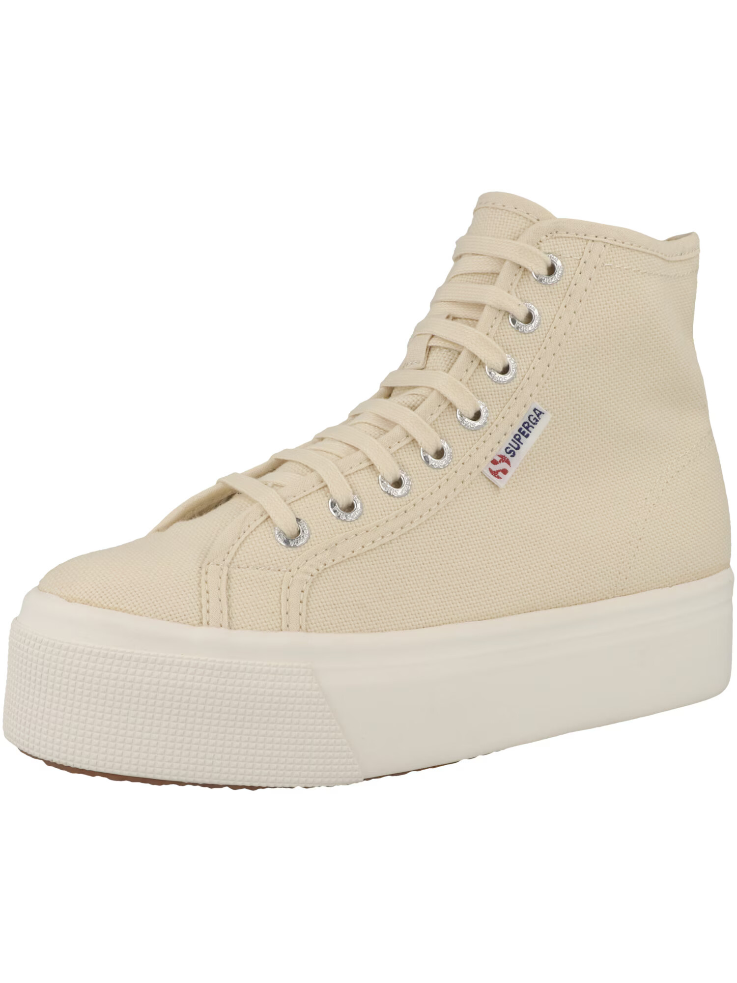 SUPERGA Sneaker înalt bej - Pled.ro