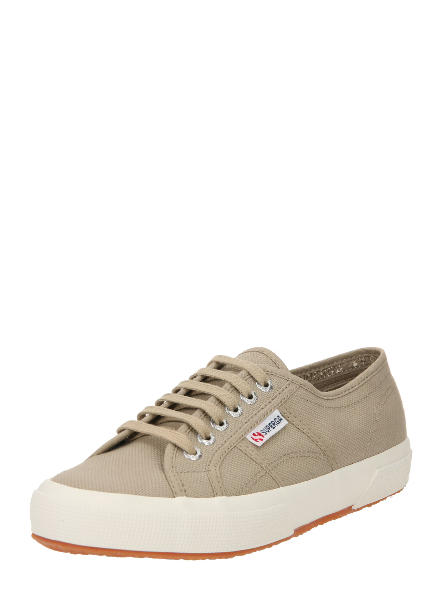 SUPERGA Sneaker low '2750 Cotu Classic' gri deschis / roșu / alb - Pled.ro