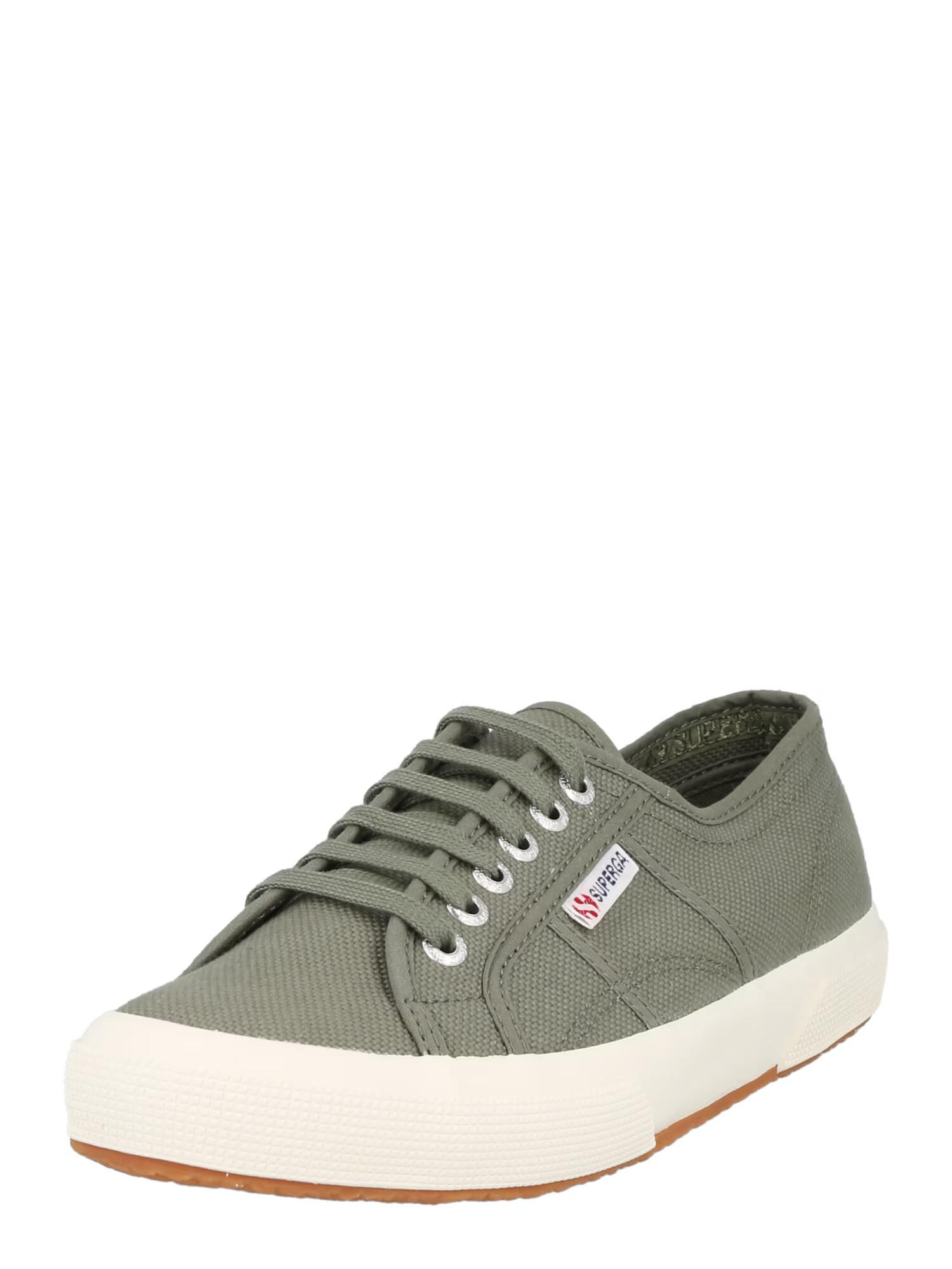 SUPERGA Sneaker low '2750 Cotu Classic' gri / roșu / alb - Pled.ro