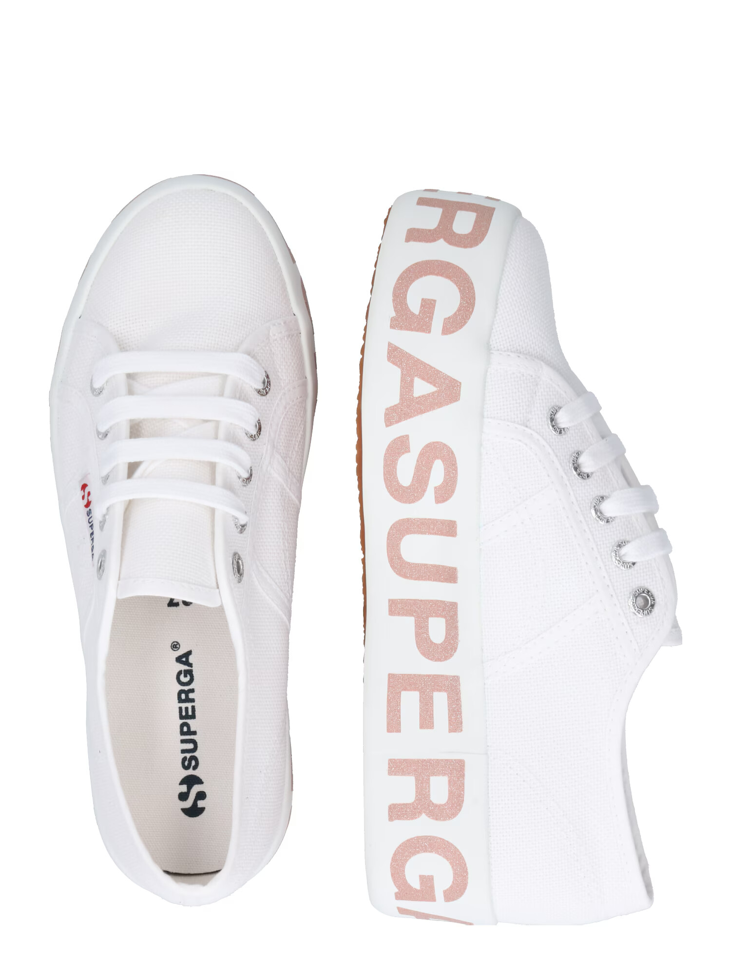 SUPERGA Sneaker low '2790' bronz / alb - Pled.ro