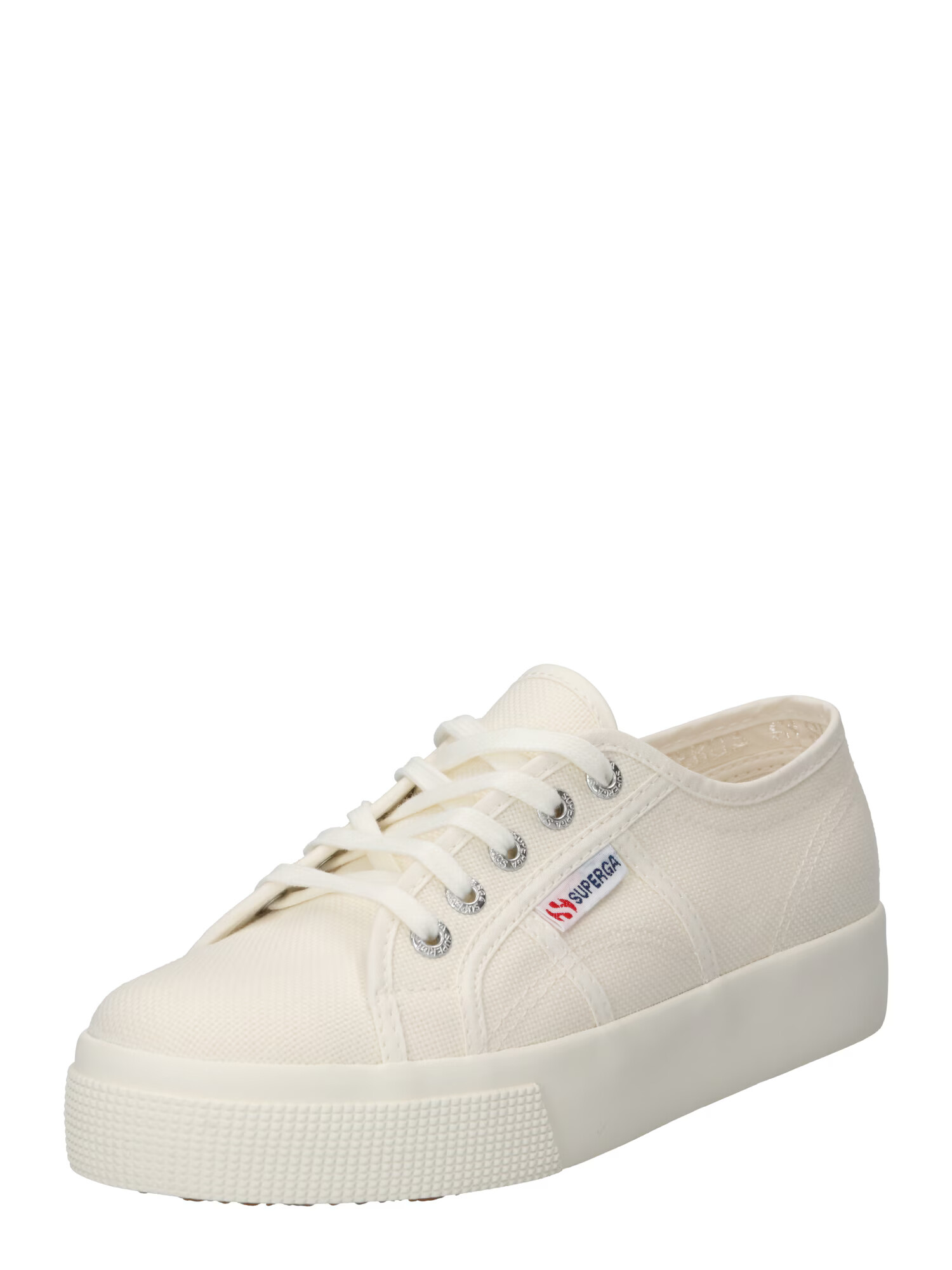 SUPERGA Sneaker low albastru / roșu / alb / alb lână - Pled.ro