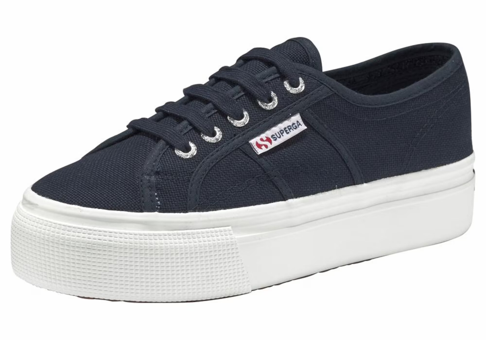 SUPERGA Sneaker low bleumarin / alb - Pled.ro