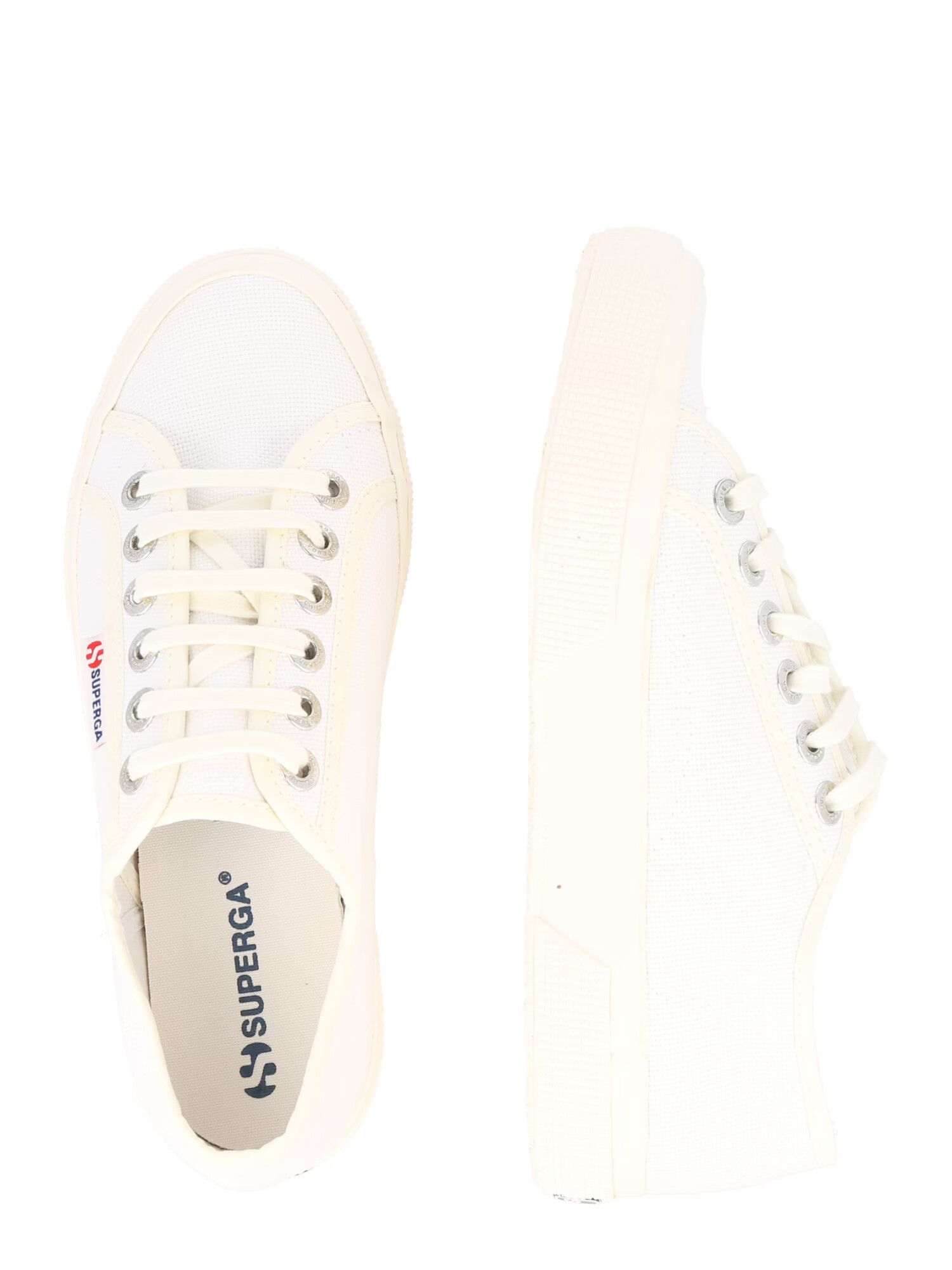 SUPERGA Sneaker low 'Emily' alb murdar - Pled.ro