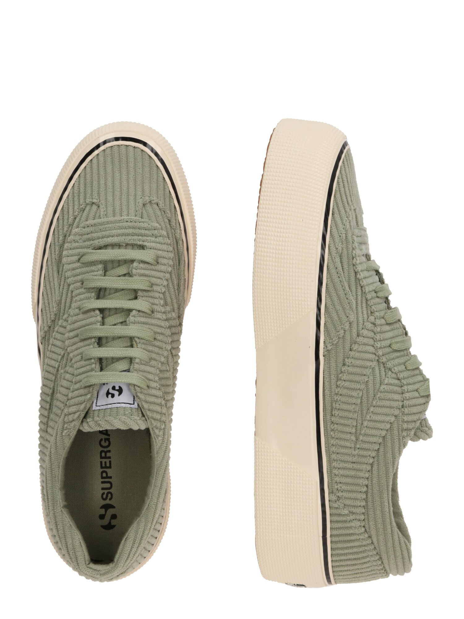 SUPERGA Sneaker low verde măr - Pled.ro