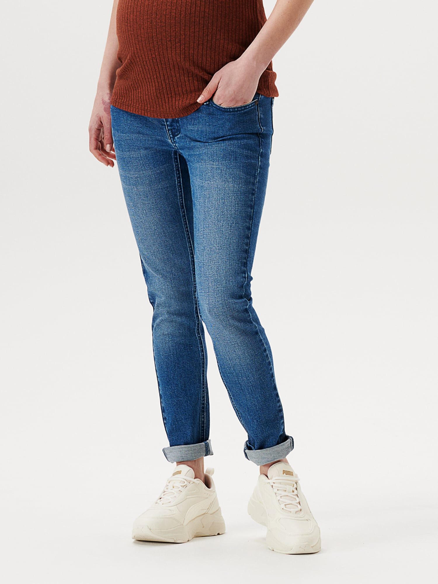 Supermom Jeans 'Austin' albastru denim - Pled.ro