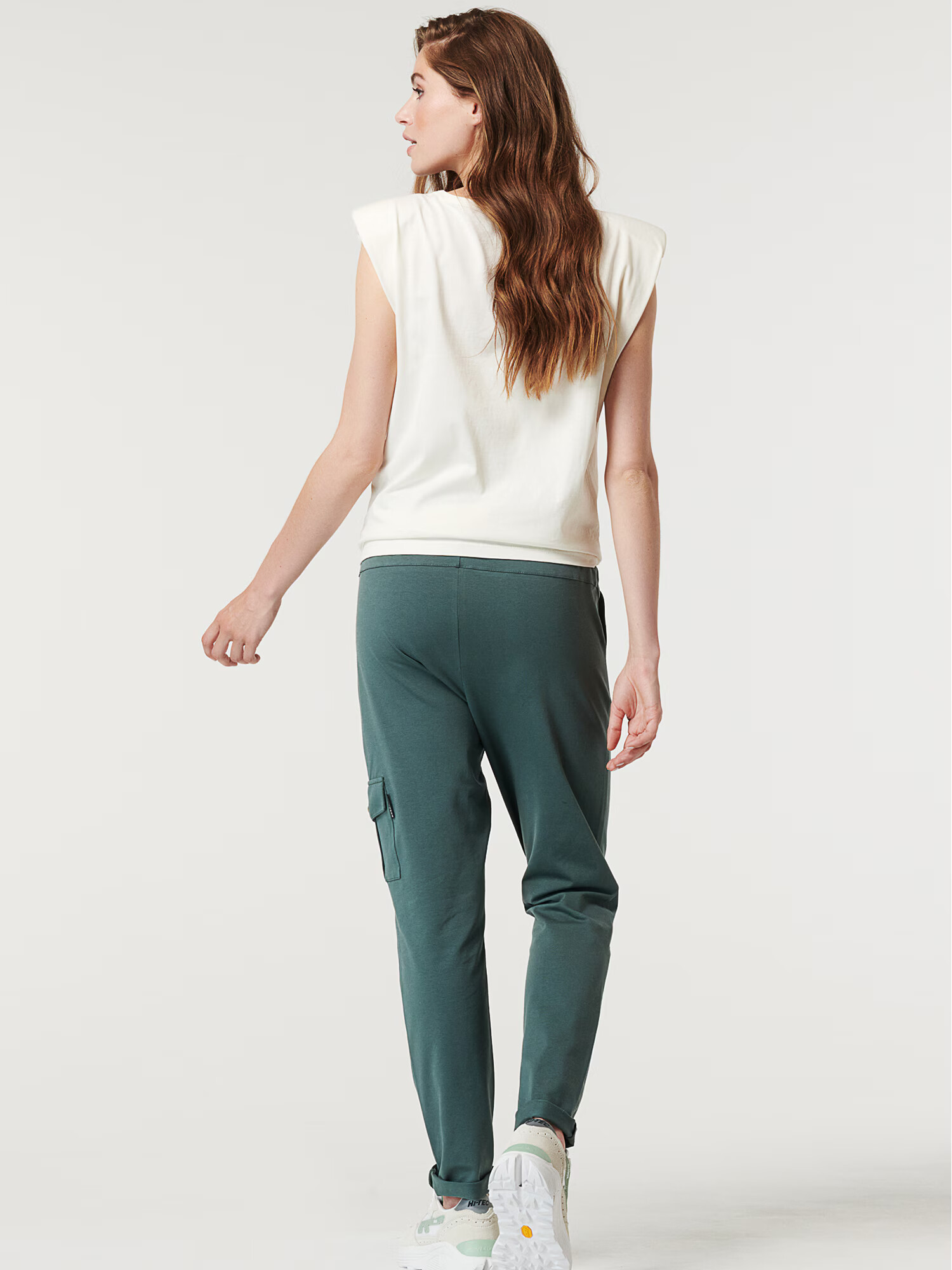 Supermom Pantaloni verde smarald - Pled.ro