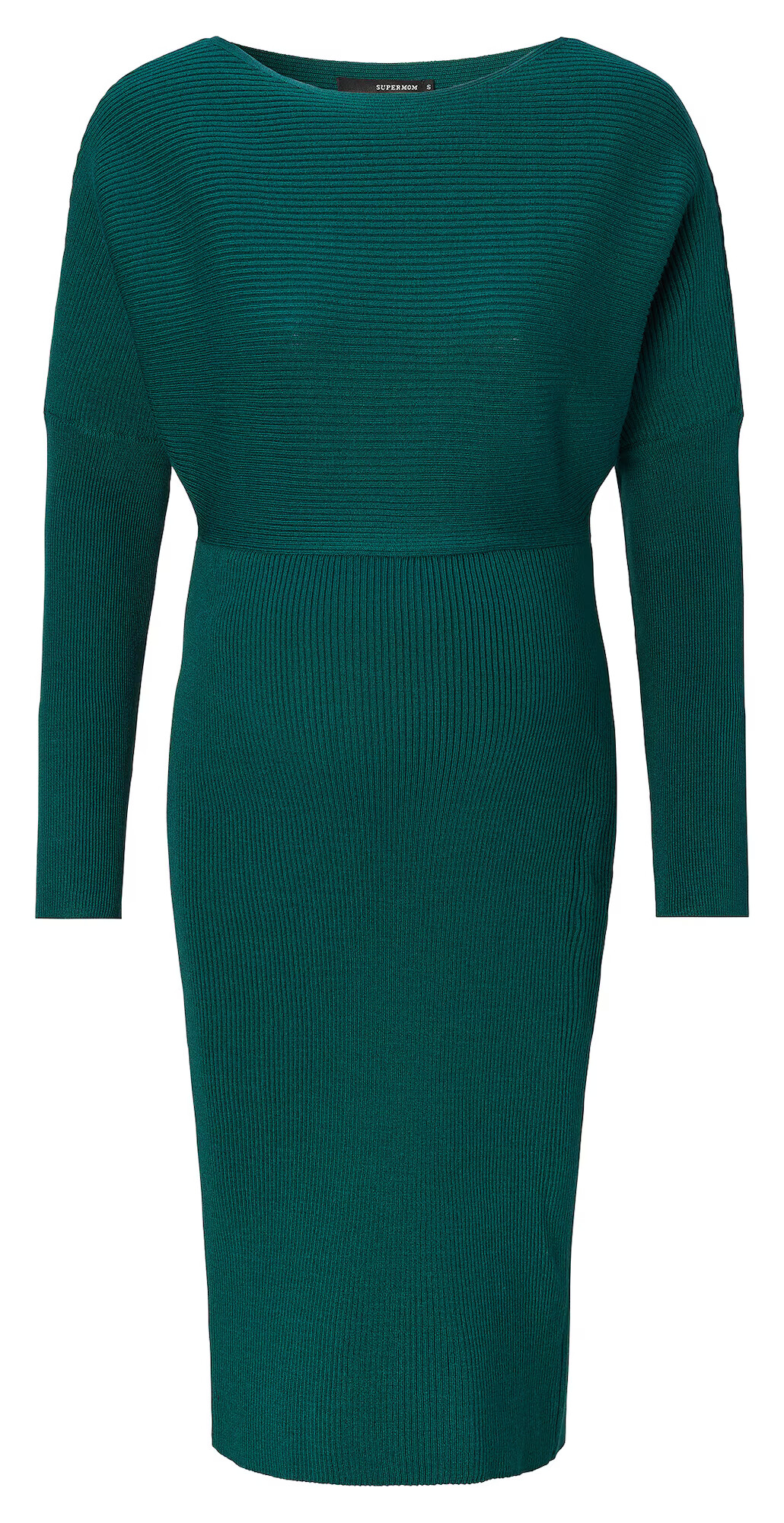 Supermom Rochie tricotat 'Chester' verde închis - Pled.ro