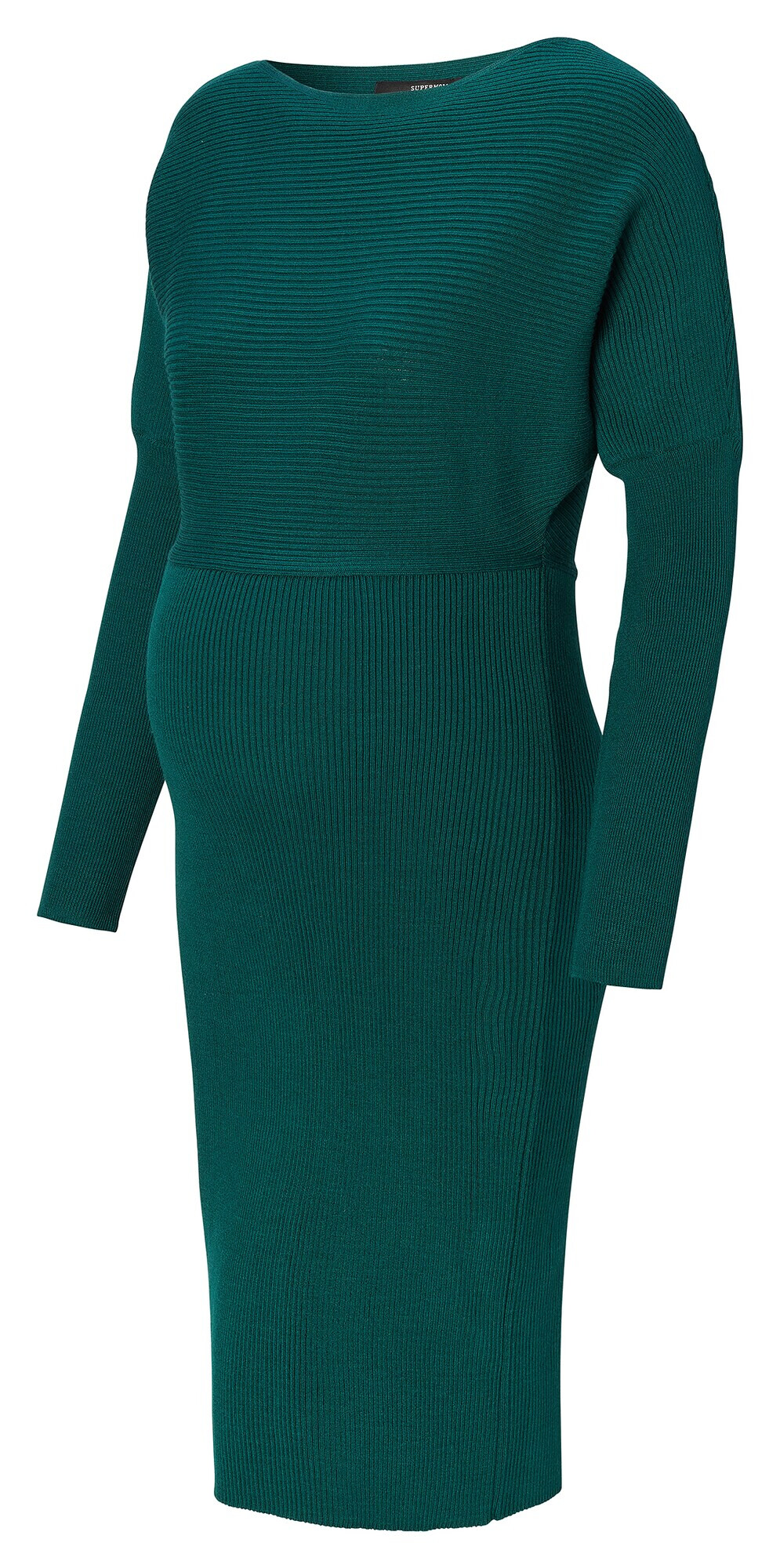 Supermom Rochie tricotat 'Chester' verde închis - Pled.ro