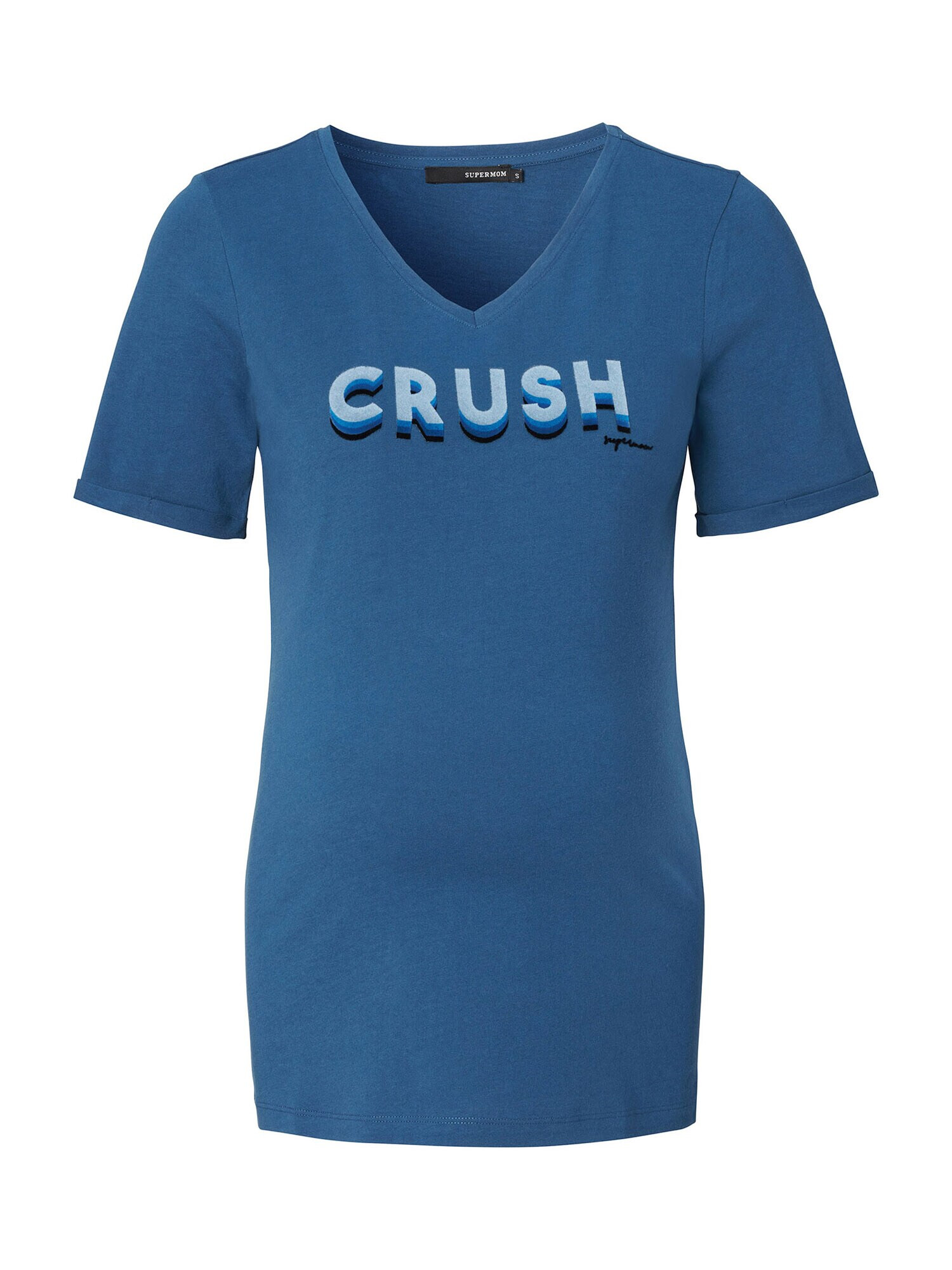 Supermom Tricou 'Crush' albastru / bleumarin / albastru regal / albastru deschis - Pled.ro